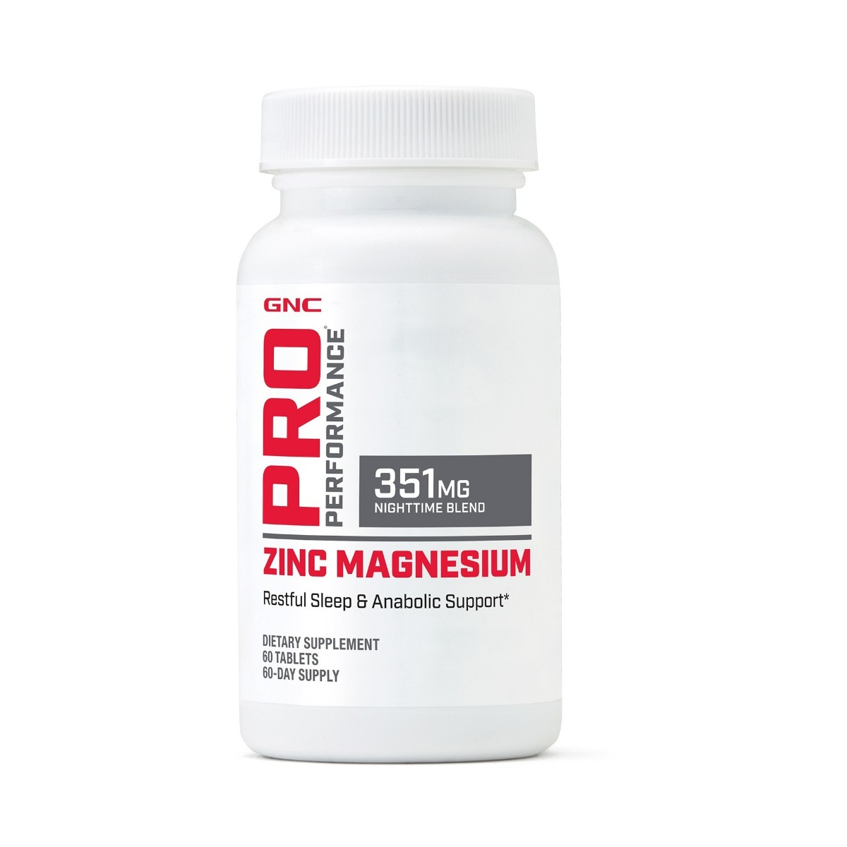 Supliment alimentar GNC Pro Performance Zinc Magneziu Amino 60 tb