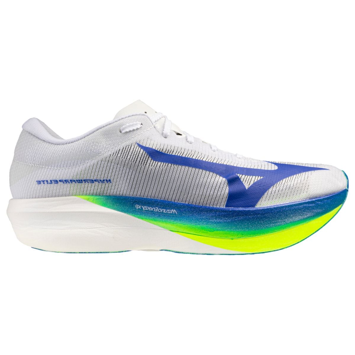 Pantofi alergare Mizuno HYPERWARP ELITE-Alb/Albastru-40 1/2