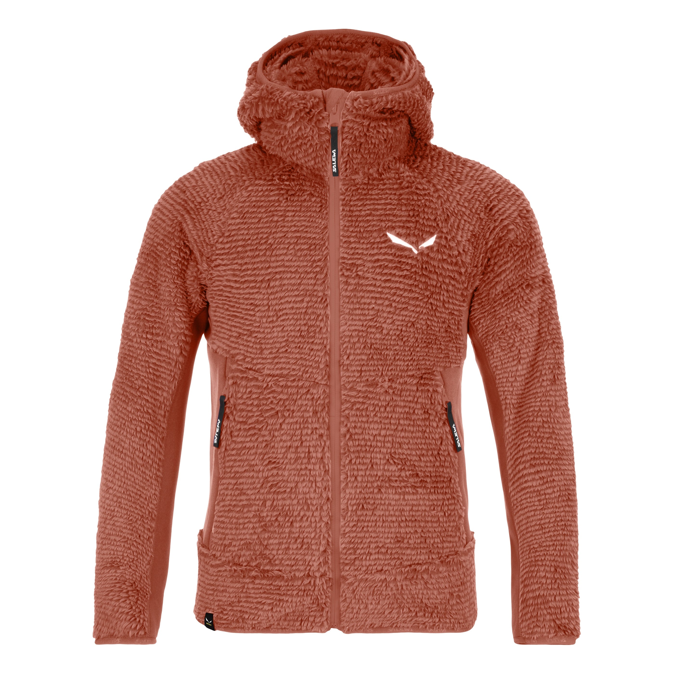 Fleece trekking copii Salewa Puez Highloft Polarlite 2 FW 2025-Portocaliu Deschis-116