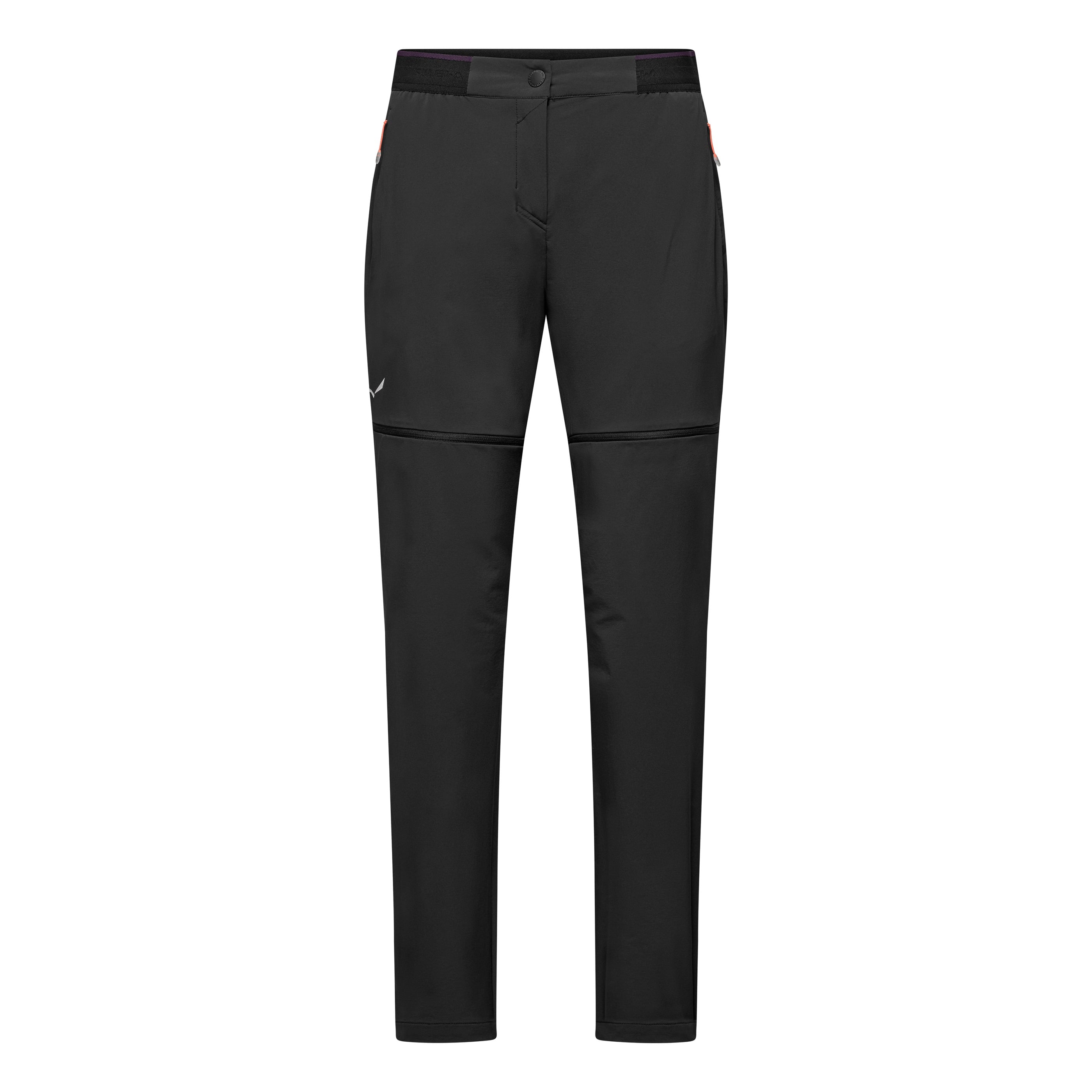 Pantaloni trekking dama Salewa Pedroc 3 Durastretch 2 in 1-Negru-40/34