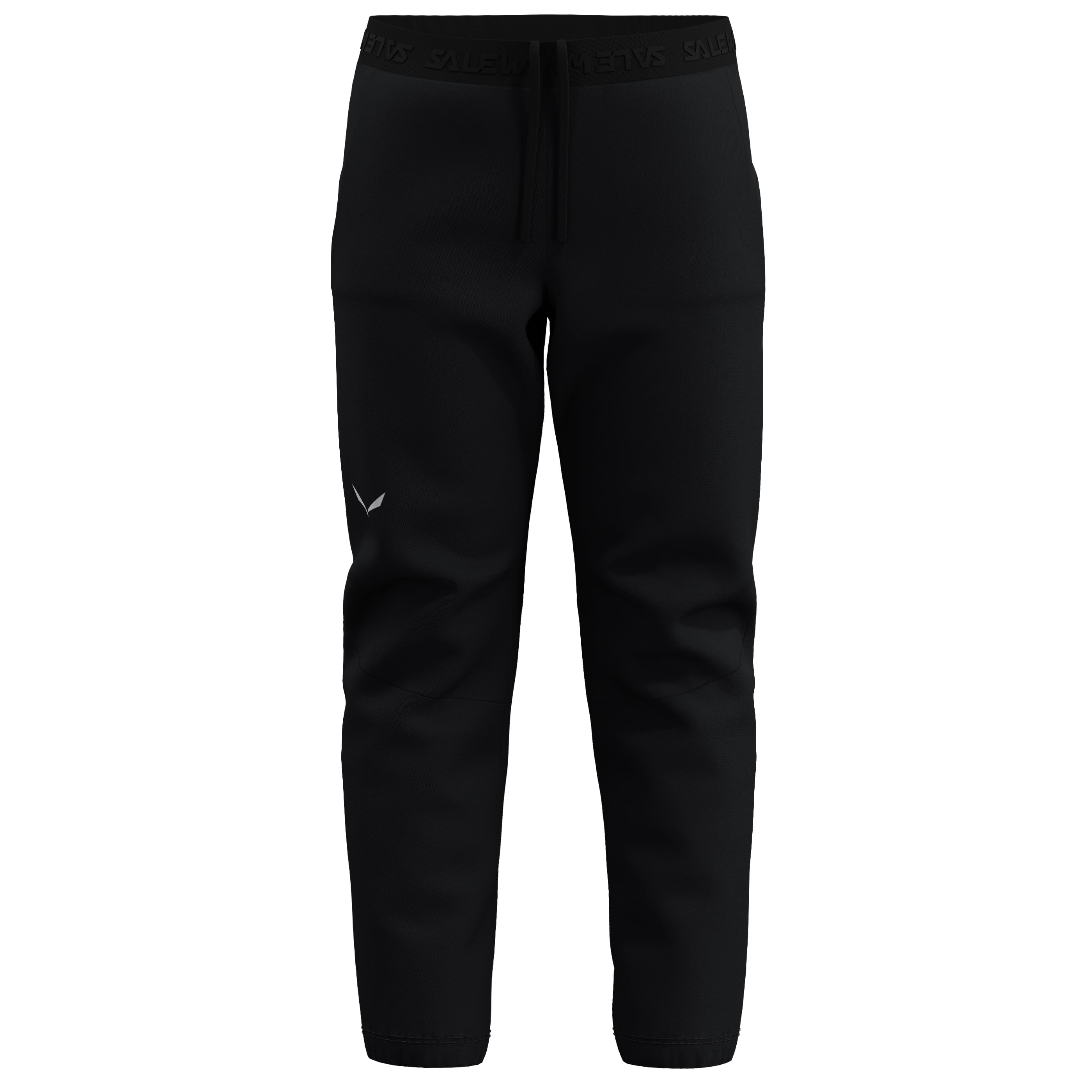Pantaloni softshell copii Salewa Dolomia-Negru-128 cm