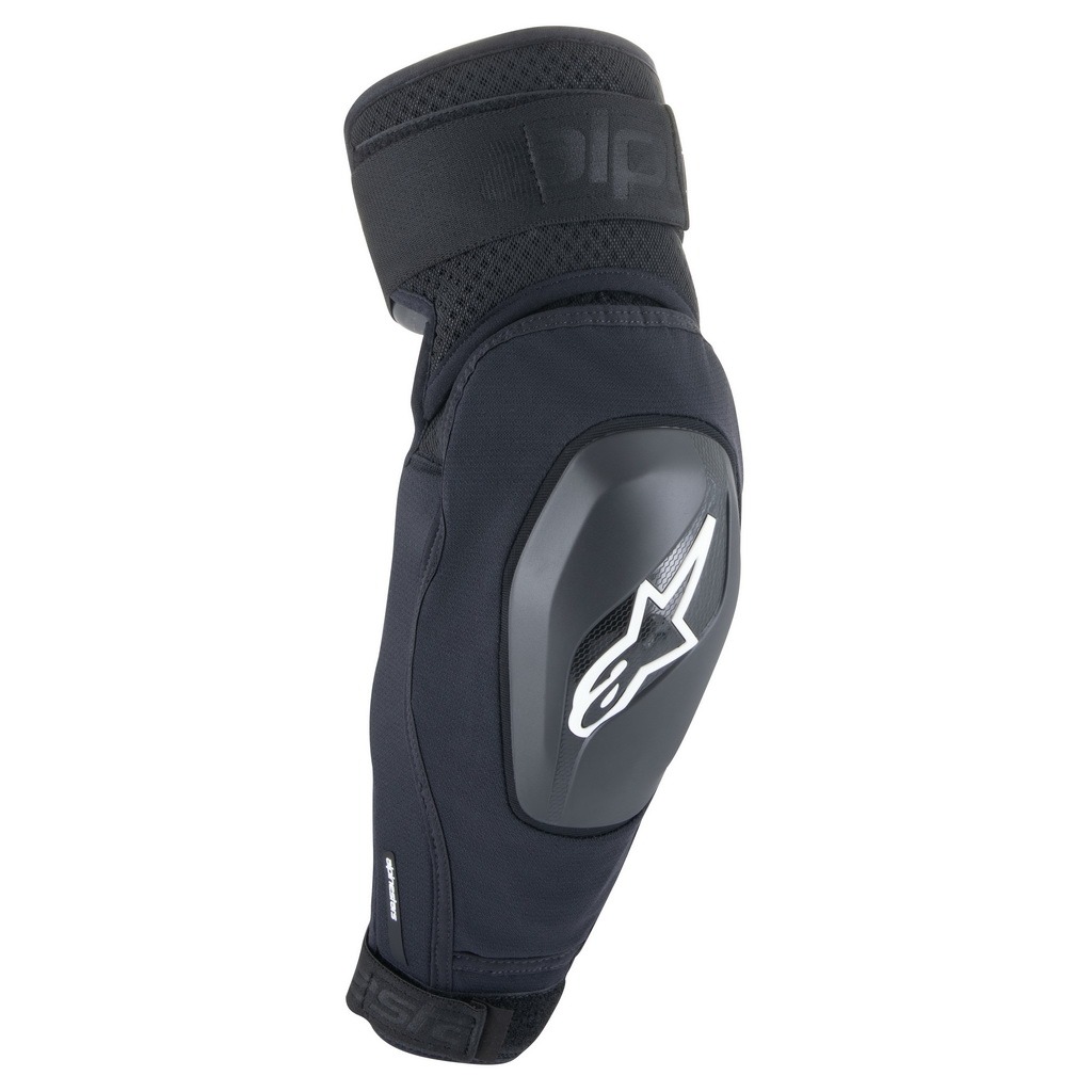 Protectii Cot Alpinestars A-Impact Plasma Elite Shield Elbow Protector Black White-L