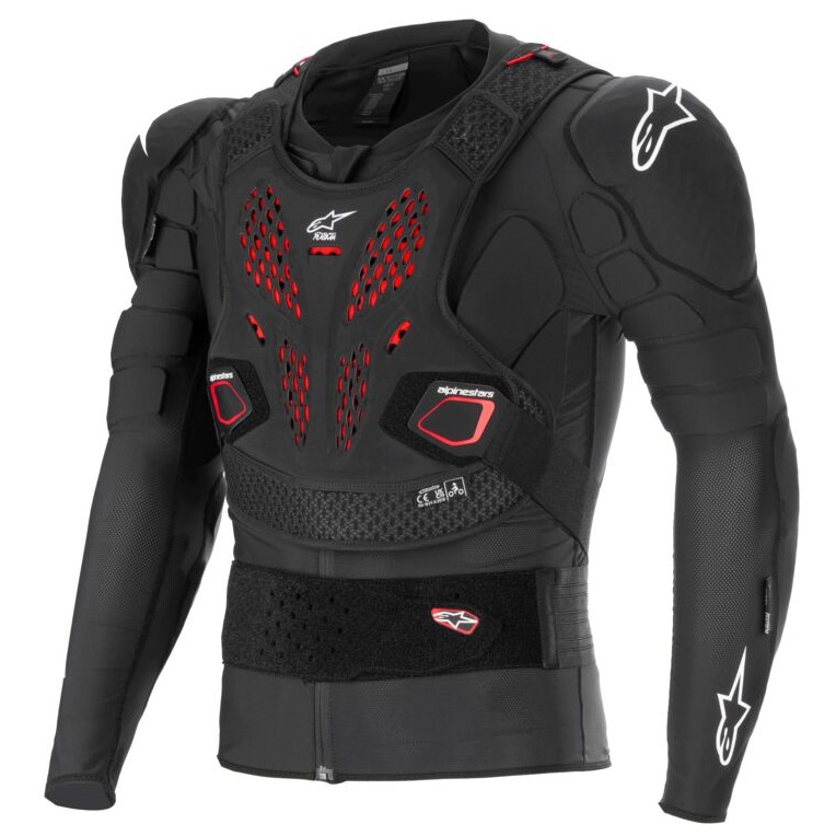 Protectie Alpinestars Bionic Pro V3 Plasma Protection Jacket Negru/Rosu/Alb-M