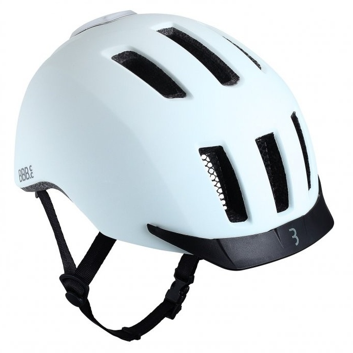 Casca Bbb Bhe-161 Grid Alb Mat M (54-58Cm)