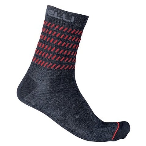 Sosete Castelli Go 15 Bleumarin/Rosu S/M 36-39