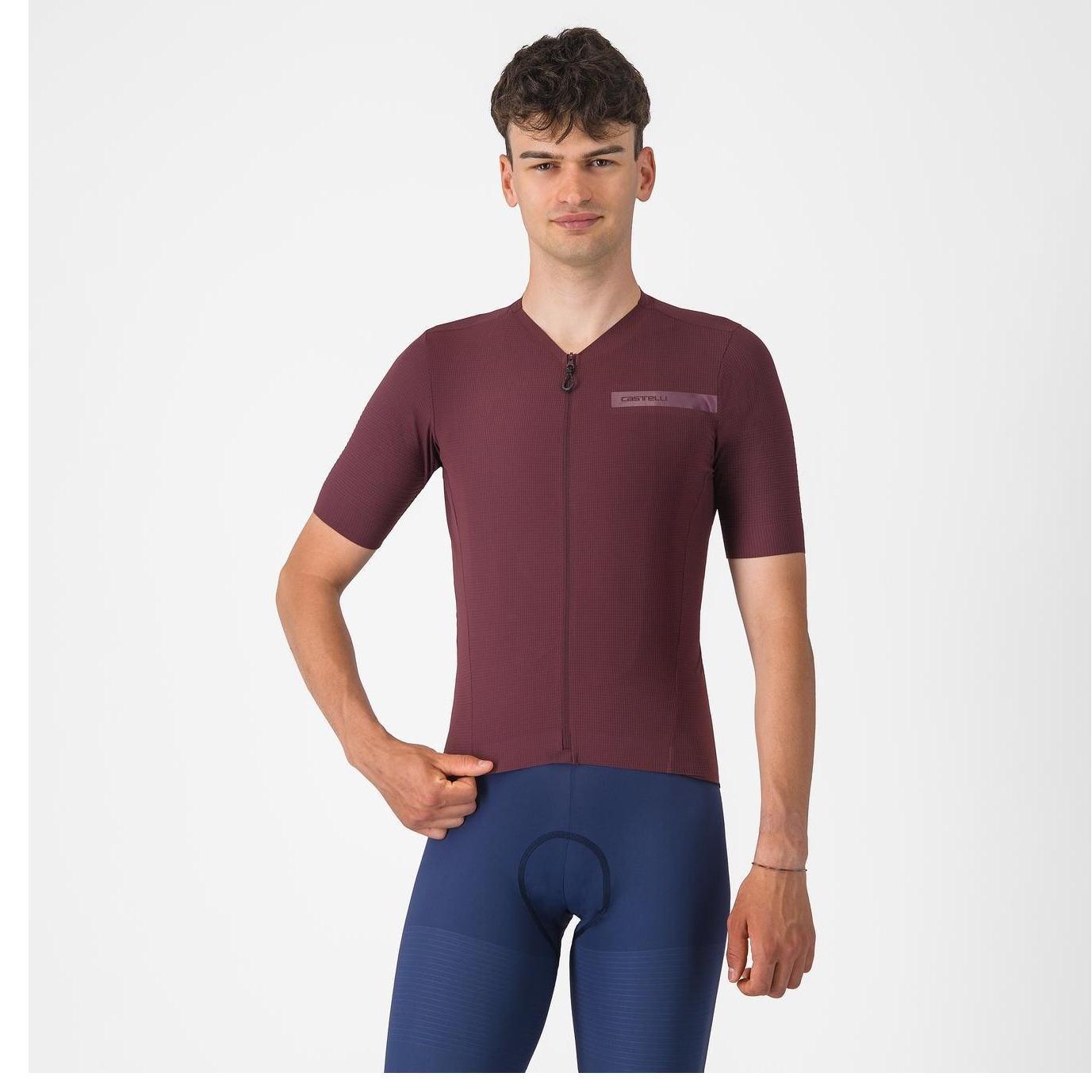 Tricou Castelli Premio Evo Visiniu Inchis-S