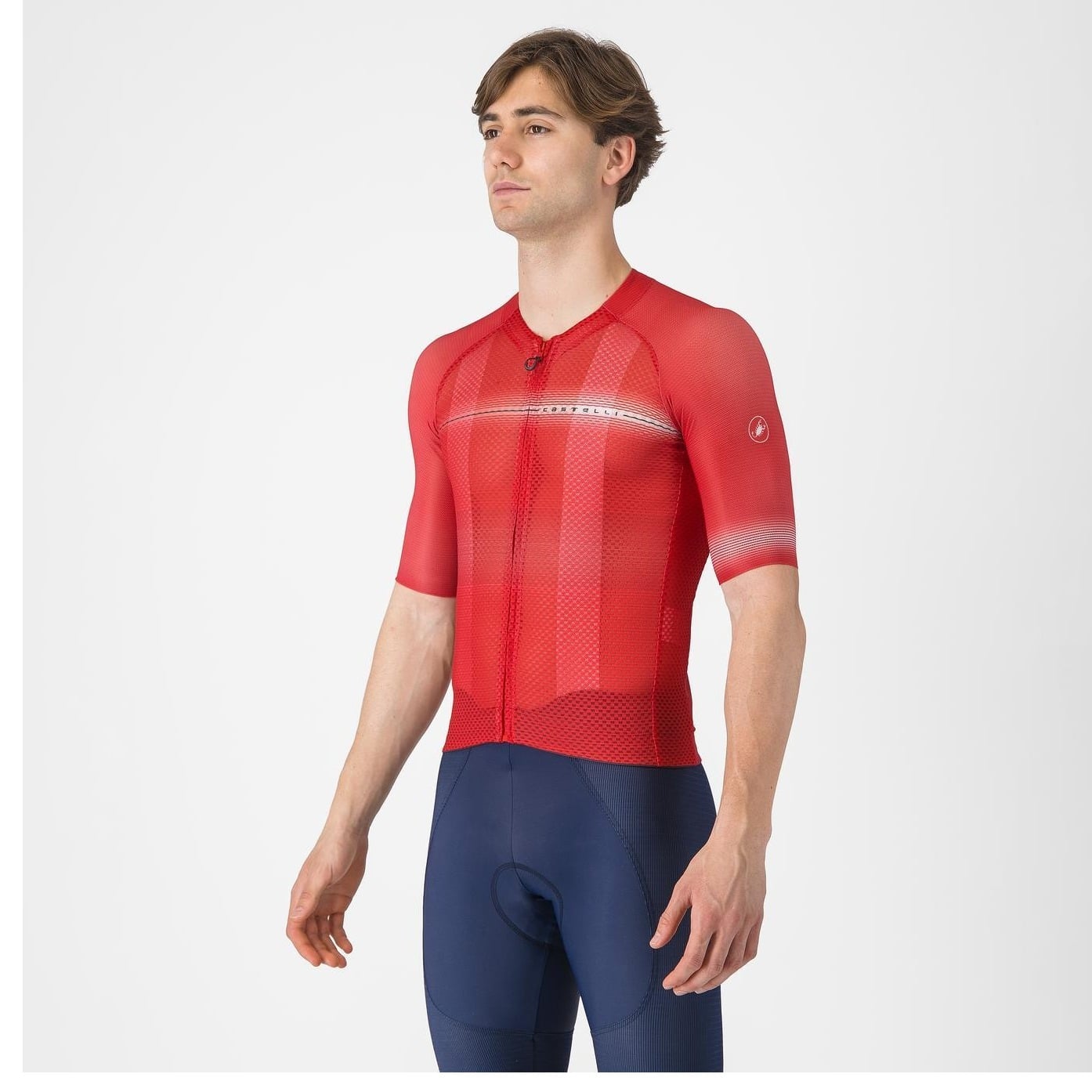 Tricou Castelli Climbers A/C Rosu/Negru-M