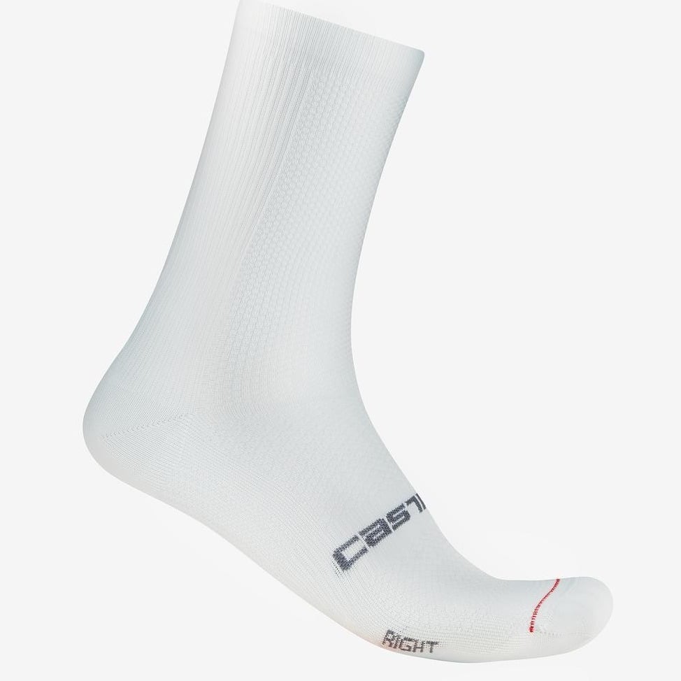 Sosete Castelli Espresso 18 Unisex Alb-XXL