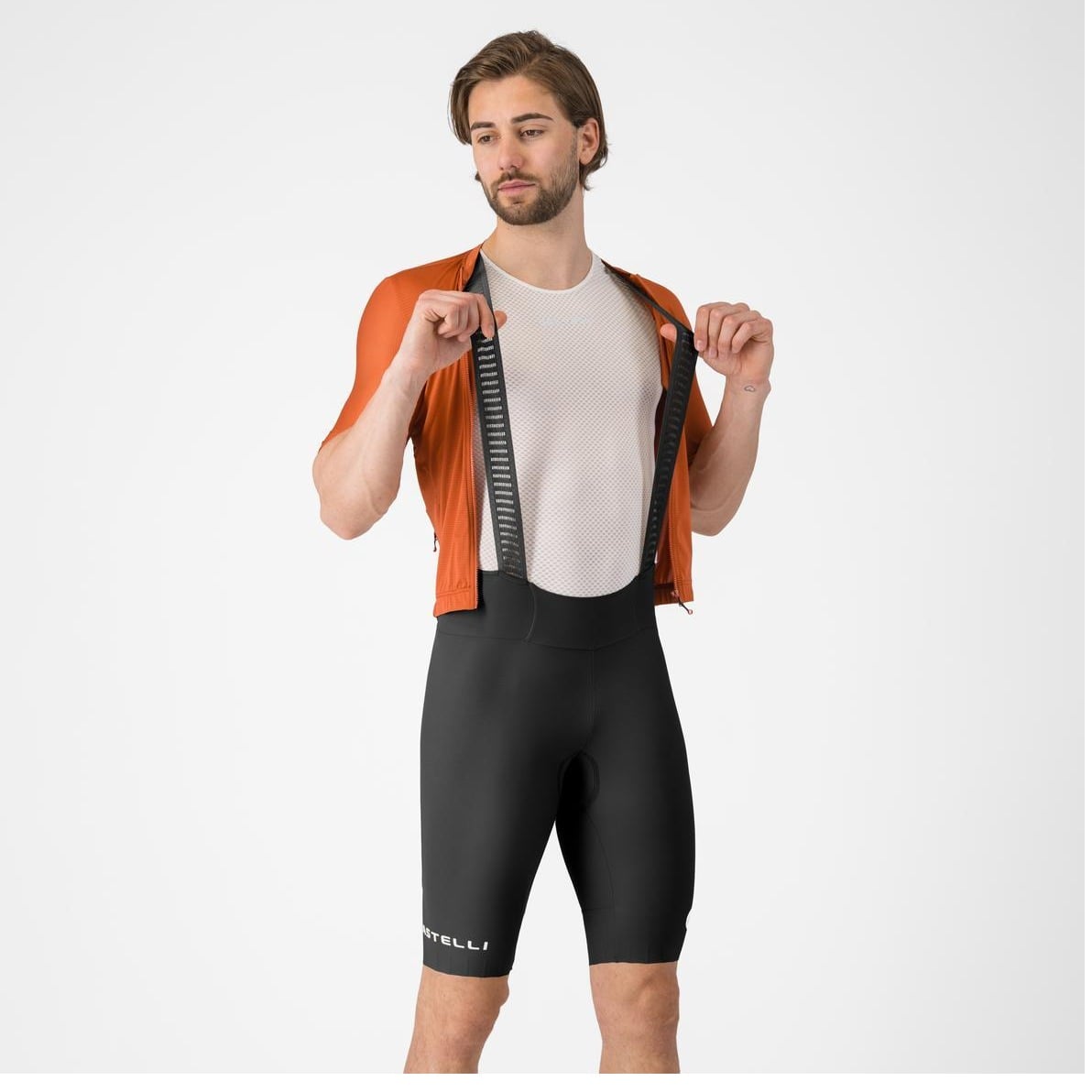 Pantaloni Castelli Espresso 2 Pentru Barbati Negru S