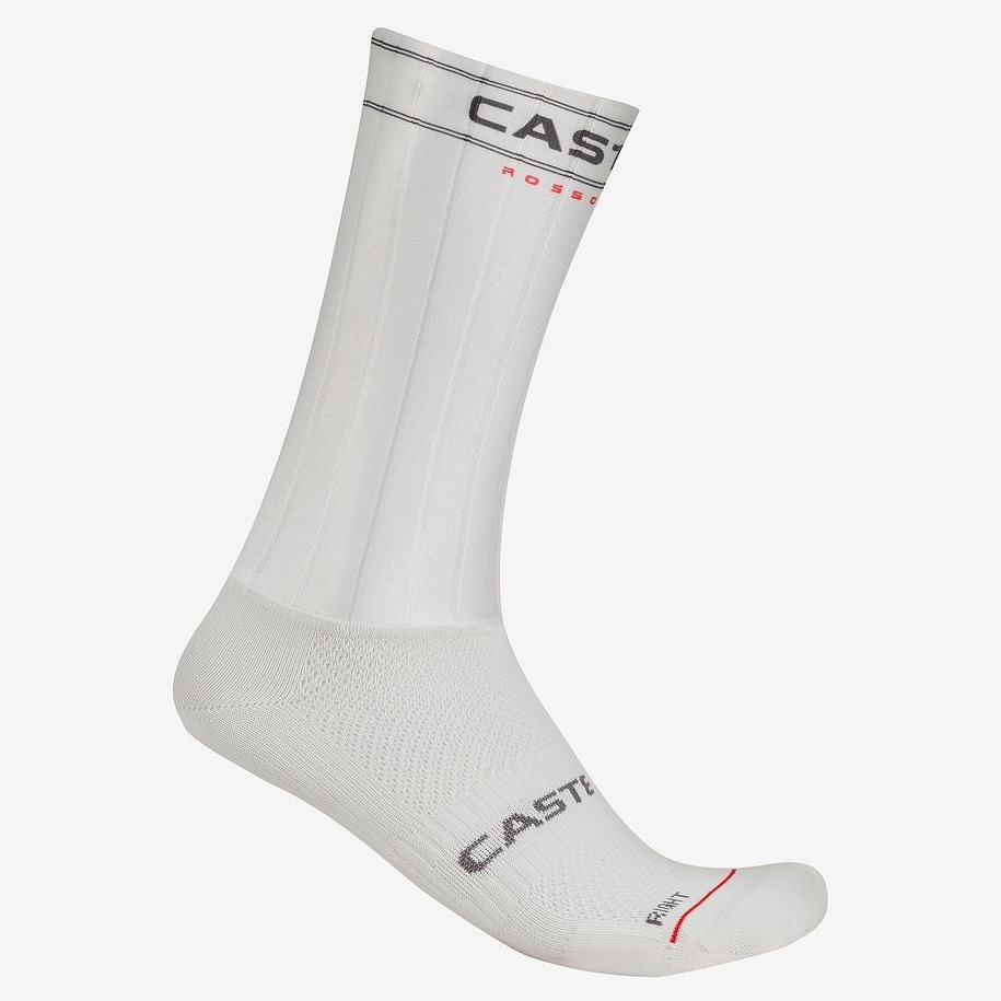 Sosete Castelli Fast Feet 4 Unisex Alb-44-47