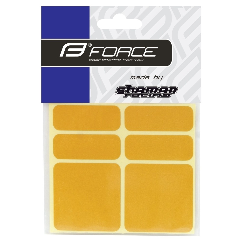 Protectie Cadru Reflectorizant Force Yellow Set 6 Buc