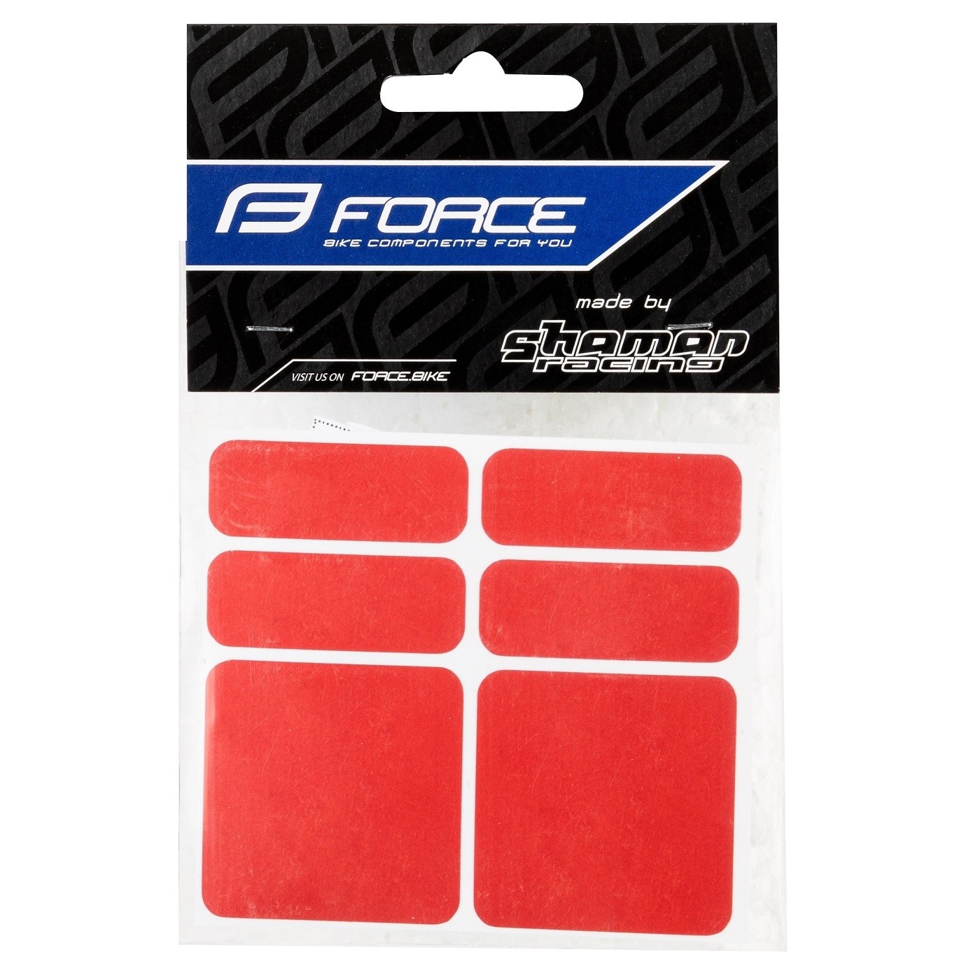 Set Sticker Force Reflekton Rosu 6 Bucati