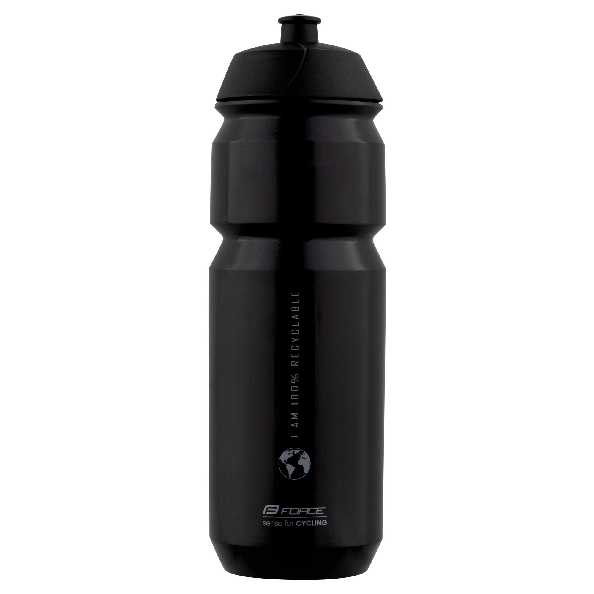 Bidon Force Bio Earth Negru/Gri 750Ml