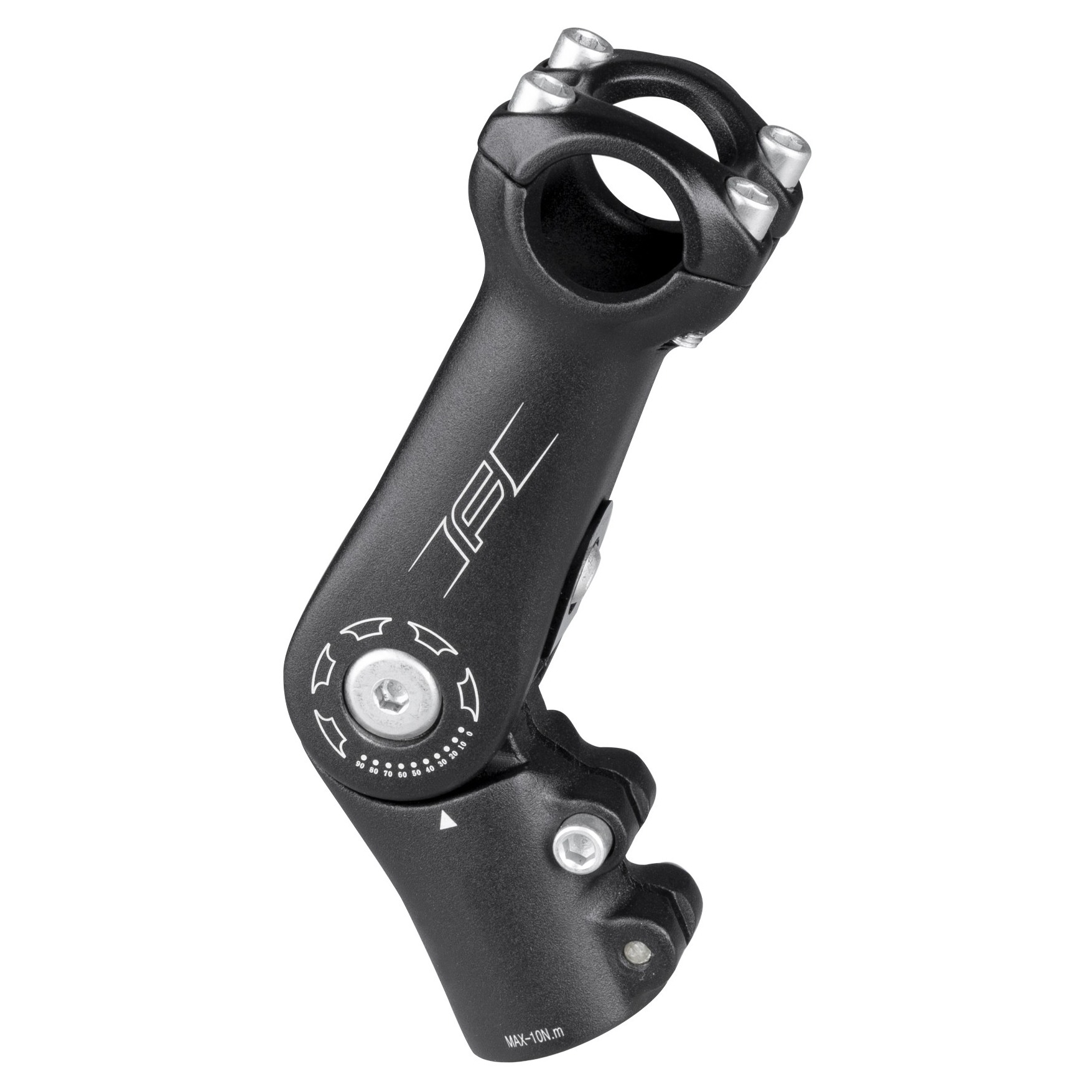 PIPA FORCE 6.3 25.4 AJUSTABILA NEGRU MAT 90 MM