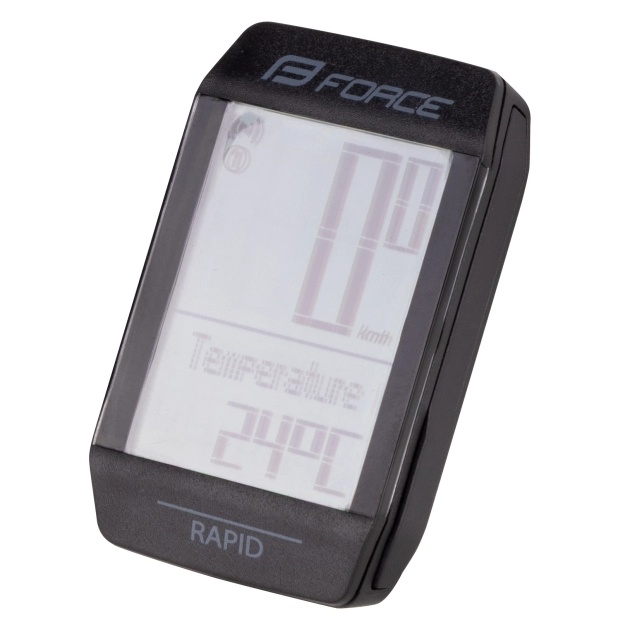 Ciclocomputer Force Rapid 15F Fara Fir Negru