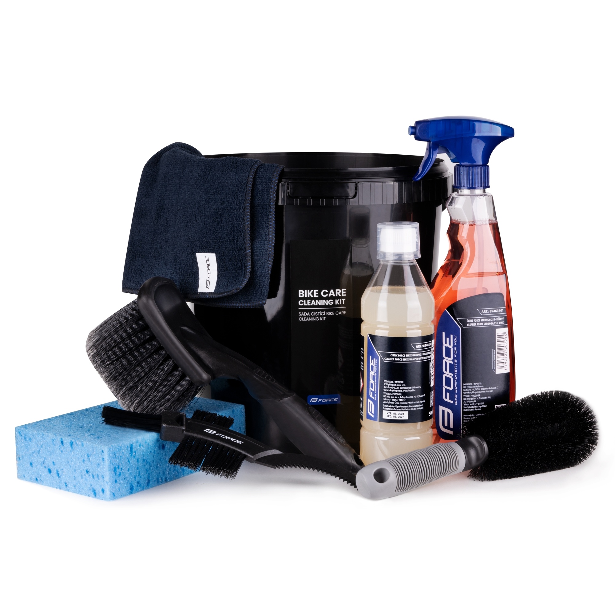 Kit Curatare Biciclete Force Bike Care Set