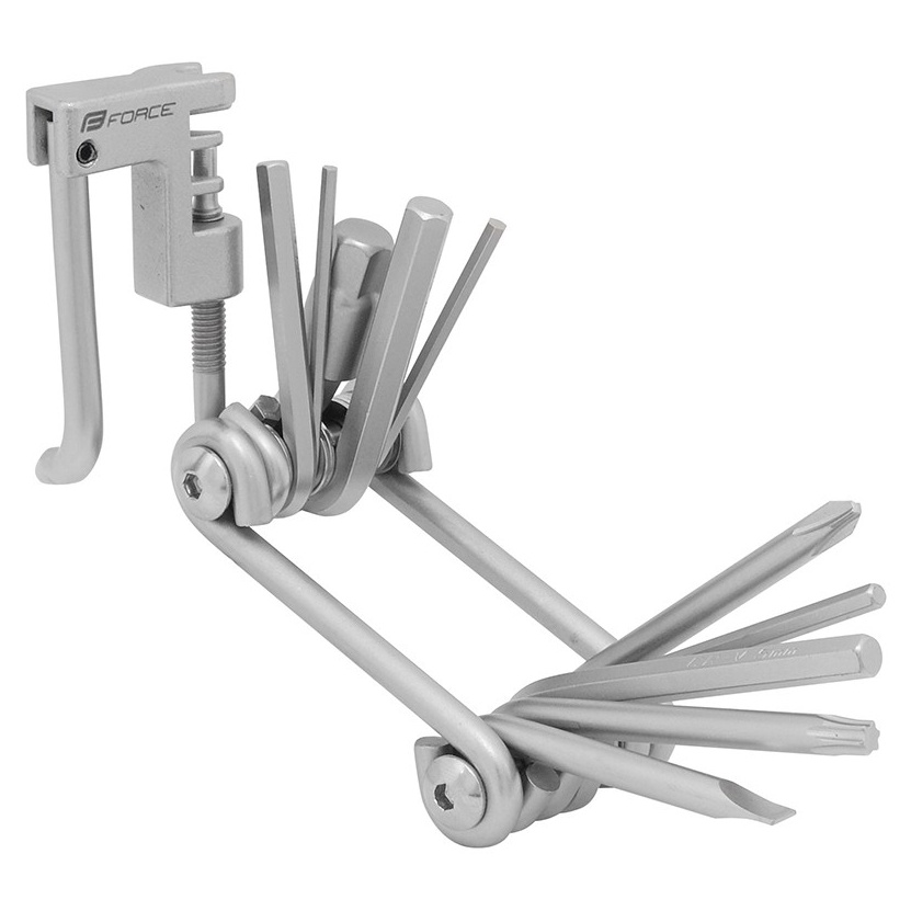 Set Scule Force Eco 11 Functii + Presa Lant Argintiu