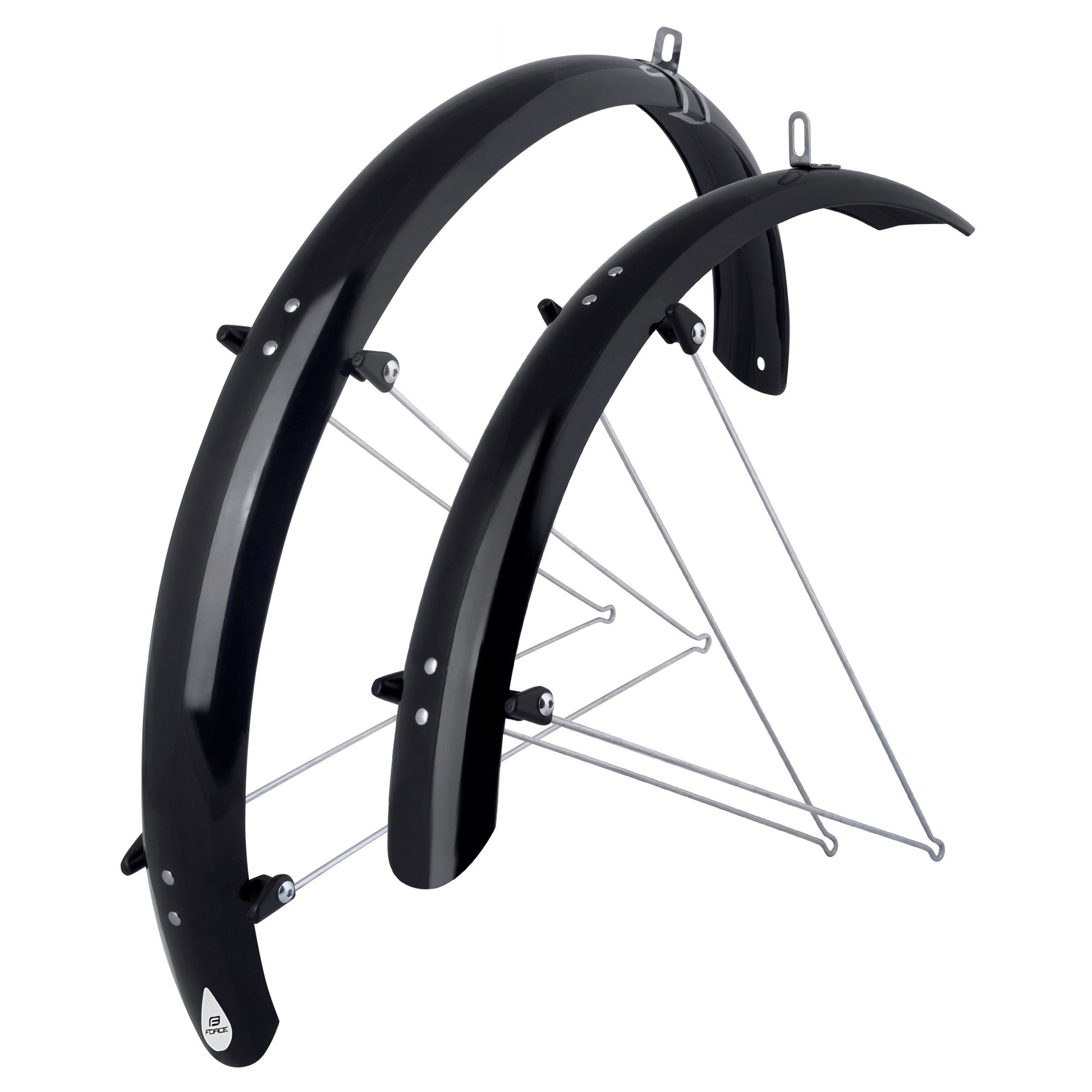 Aparatori Noroi Force 58 Aluflex 24 Negru Set