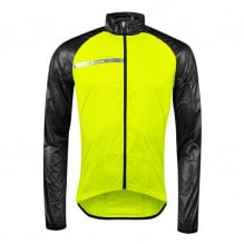 Jacheta Force Windpro Kid Windproof Fluo/Negru 153-164 153/164