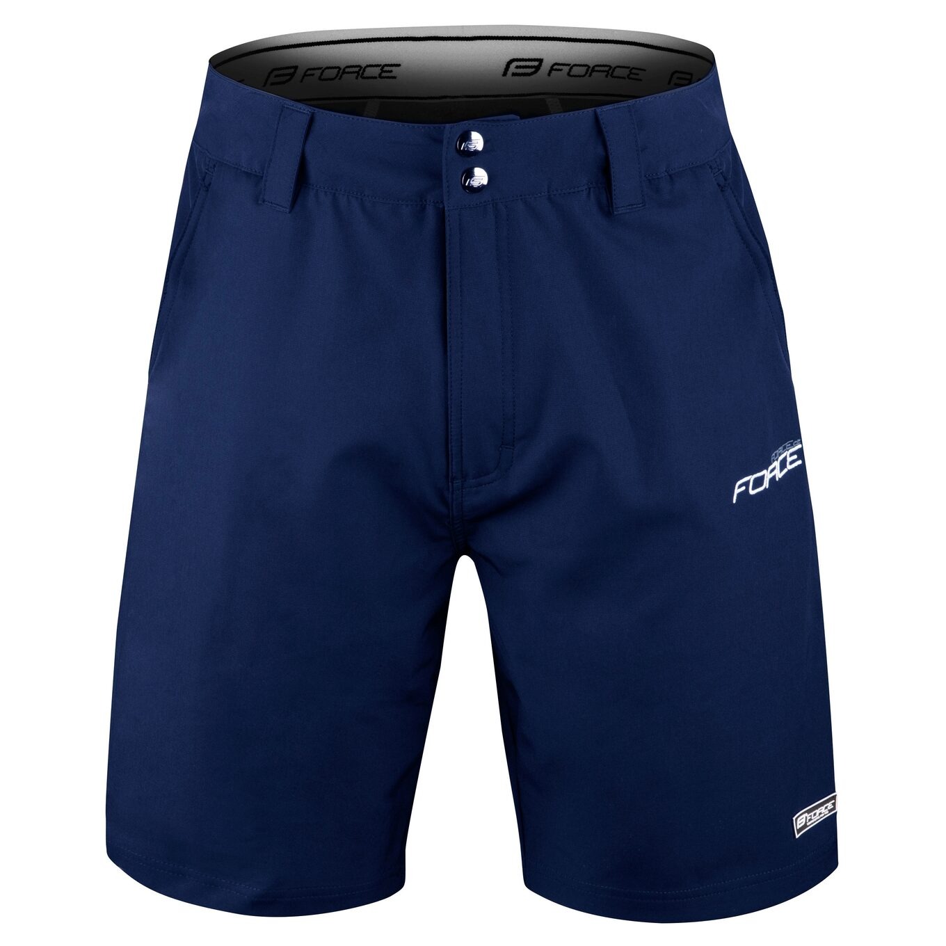 Pantaloni Force Blade Mtb Cu Sub-Pantaloni Cu Bazon Navy-XXXL
