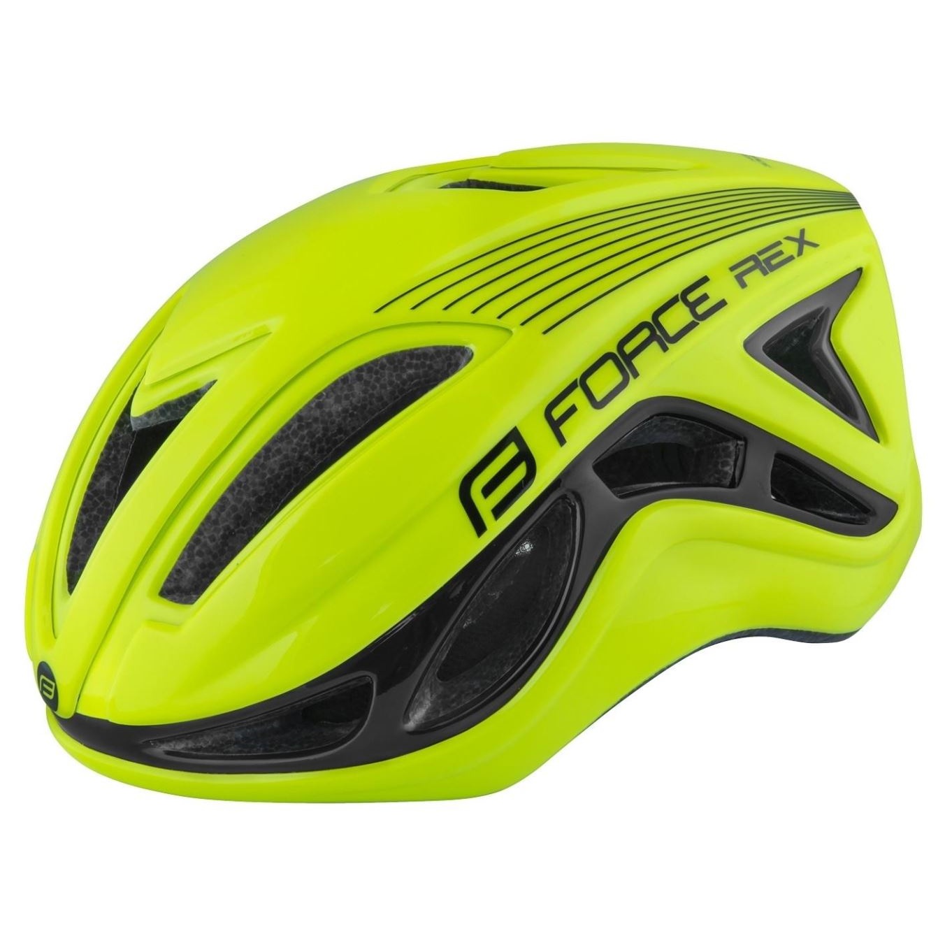 Casca Force Rex Fluo Negru M/L