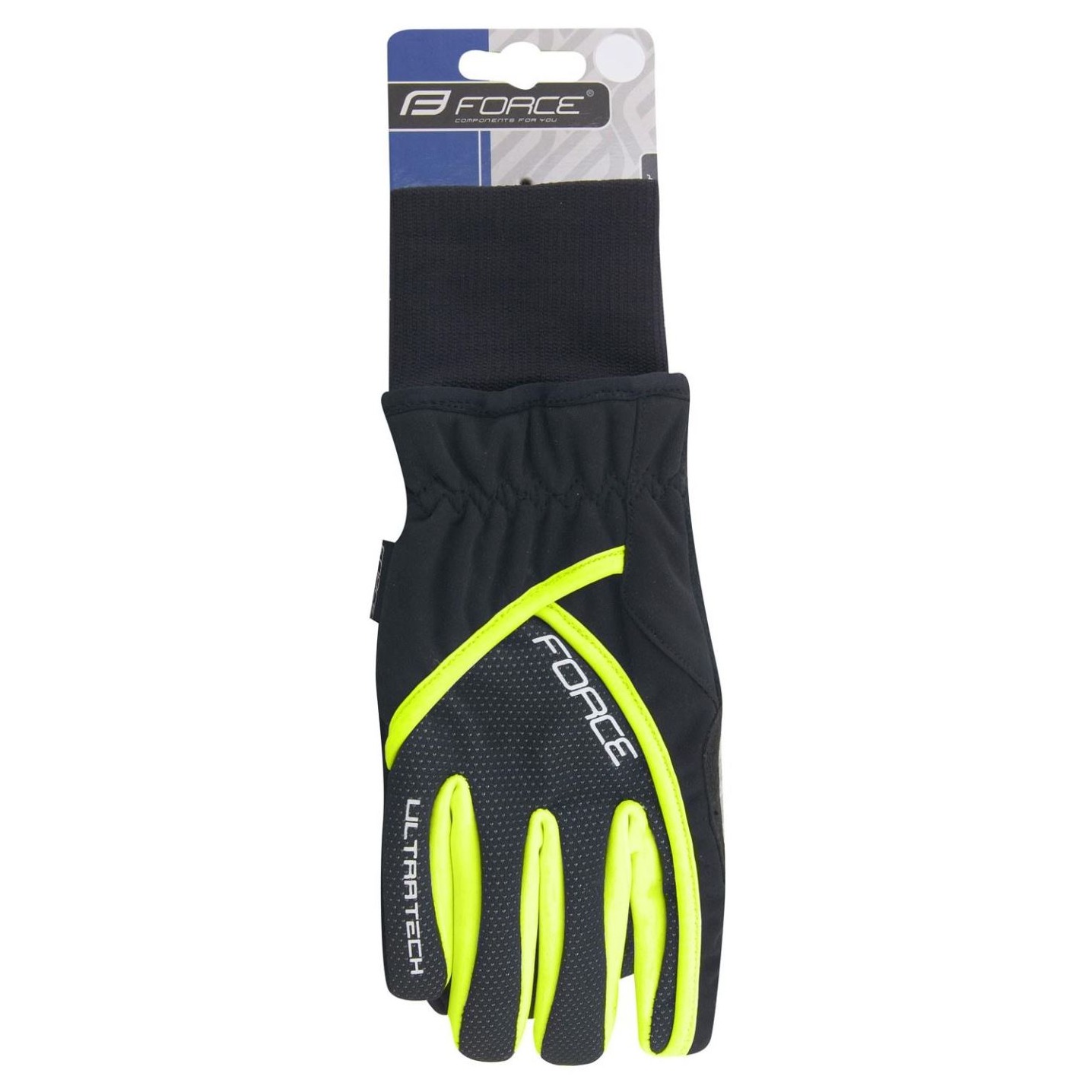 Manusi Iarna Force Ultra Tech Negru/Fluo-S