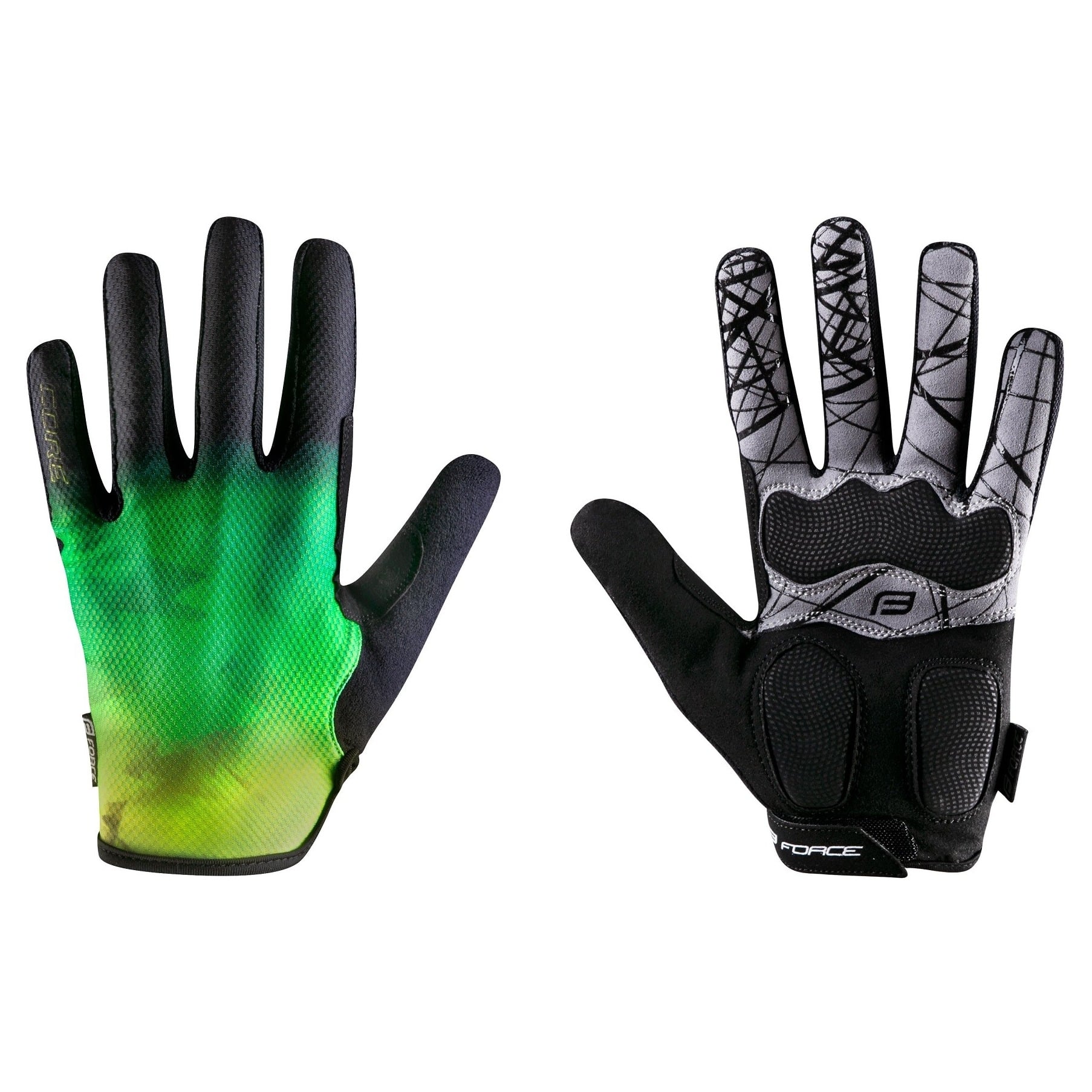 Manusi Force Mtb Core Fluo-Verde-XL