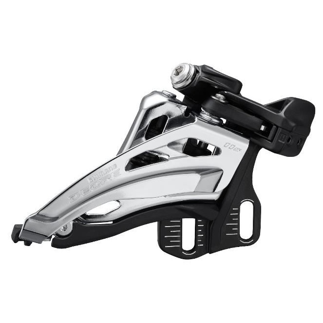 SCHIMBATOR FOI SHIMANO DEORE FD-M5100-E E-TYPE SIDE SWING 2X11V 38T  CS 64-69  CL 48.8/51.8MM