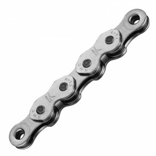 Lant Bicicleta Kmc K1 1 Viteze 1/2X3/32 Inch Argintiu 100 Zale