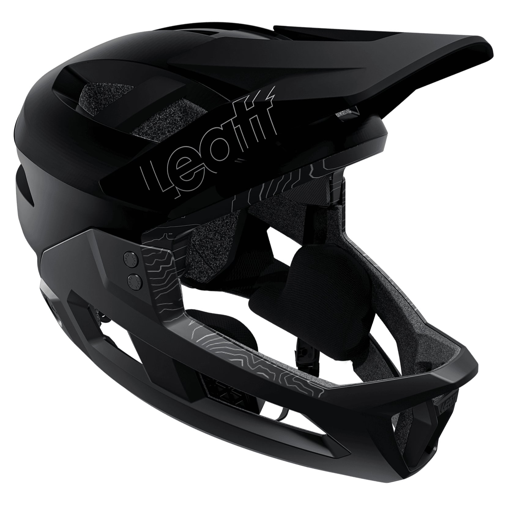 Casca Leatt Mtb Enduro 3.0 Stealth Black/Grey-51-55 cm