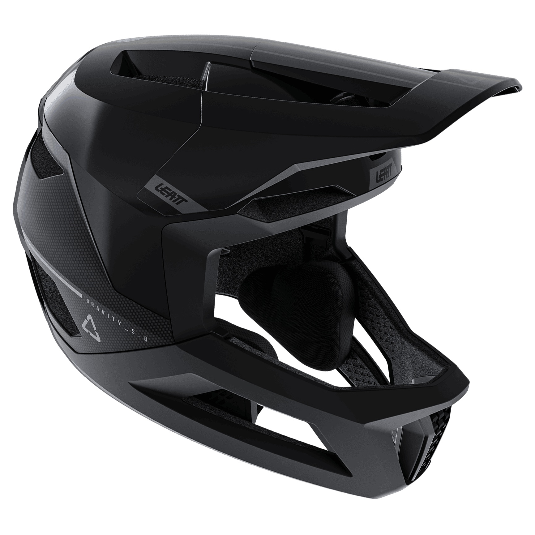 Casca Leatt Mtb Gravity 5.0 Black-55-59 cm