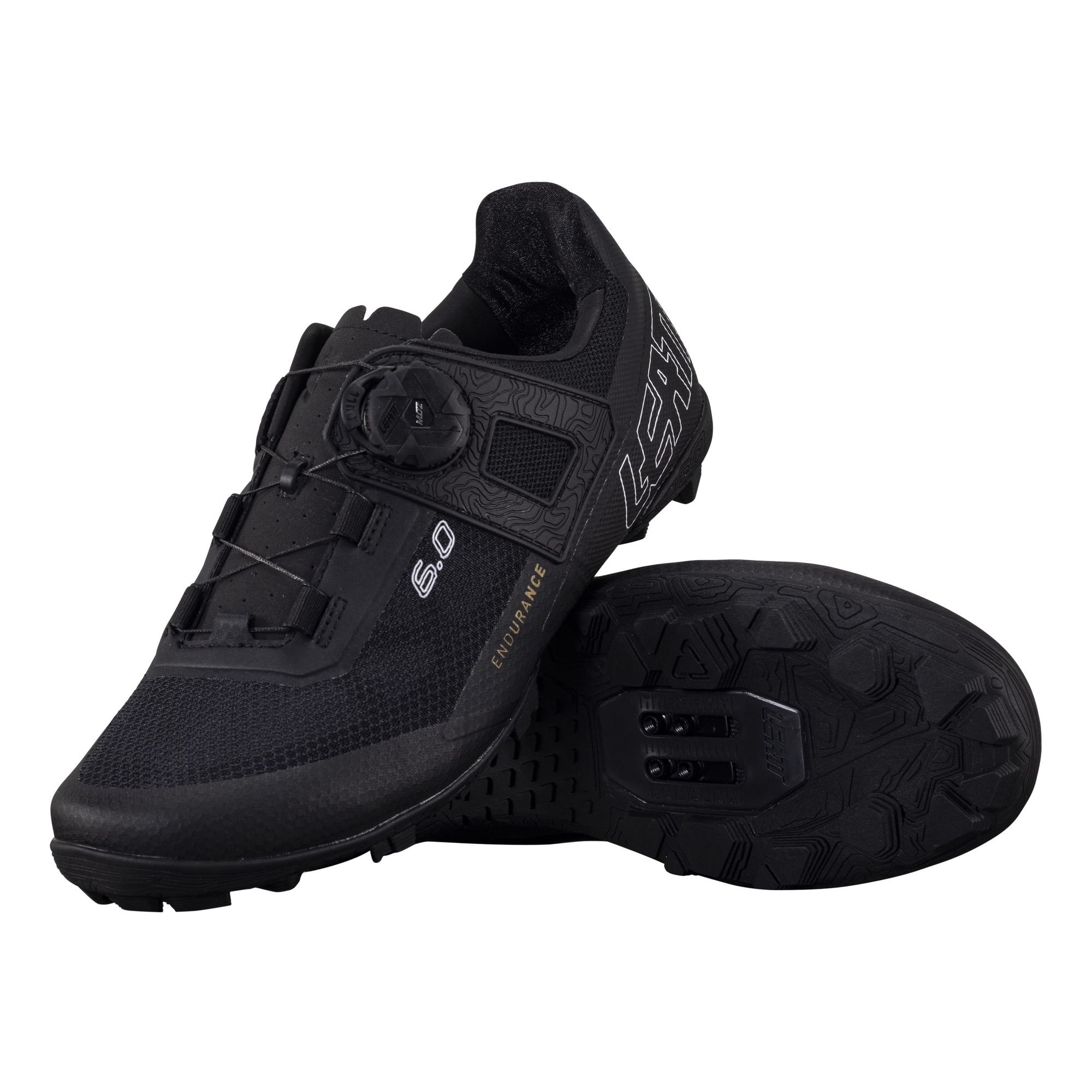 Pantofi Leatt Proclip 6.0 Endurance Black-41 1/2