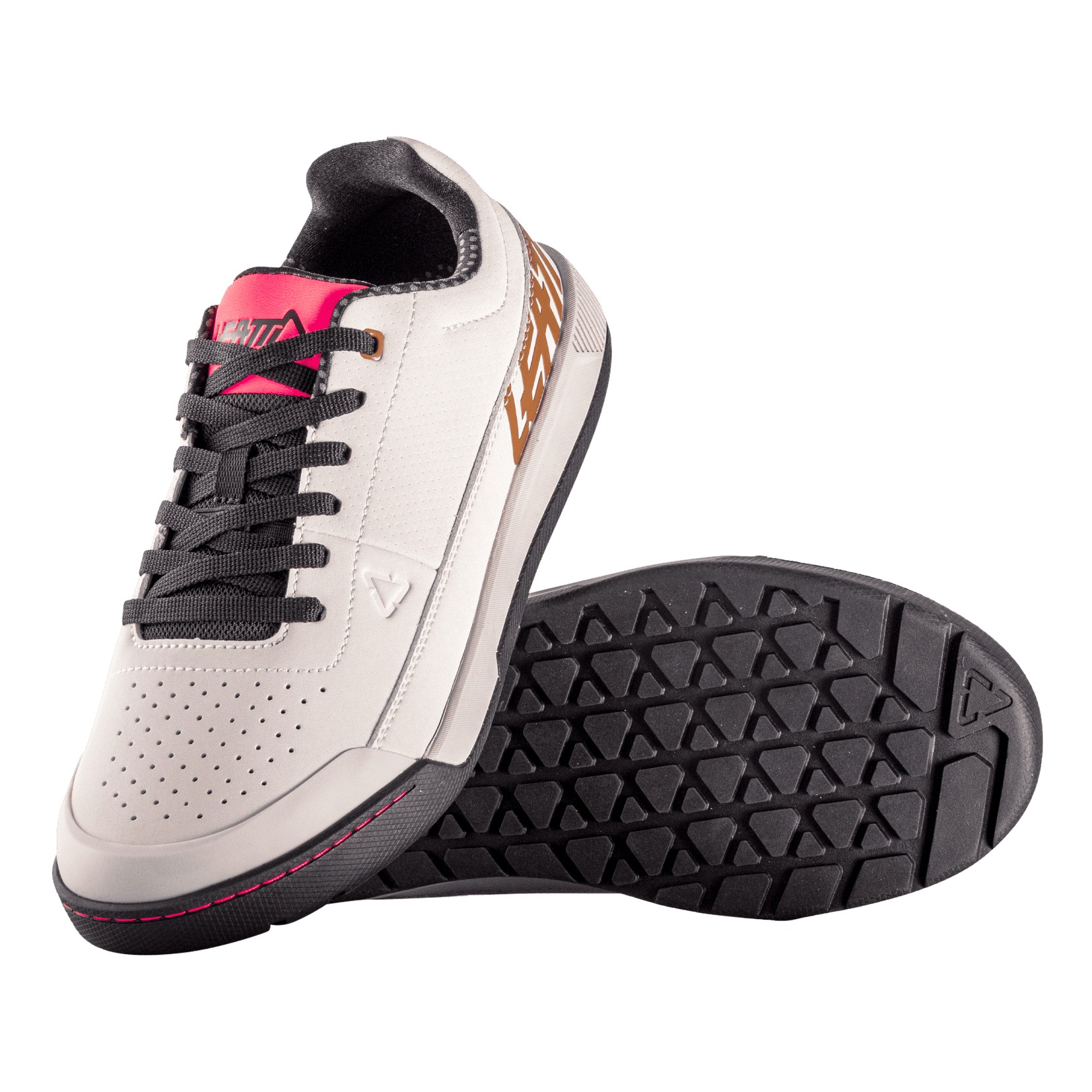 Pantofi Leatt Flat 2.0 Cream White-41 1/2