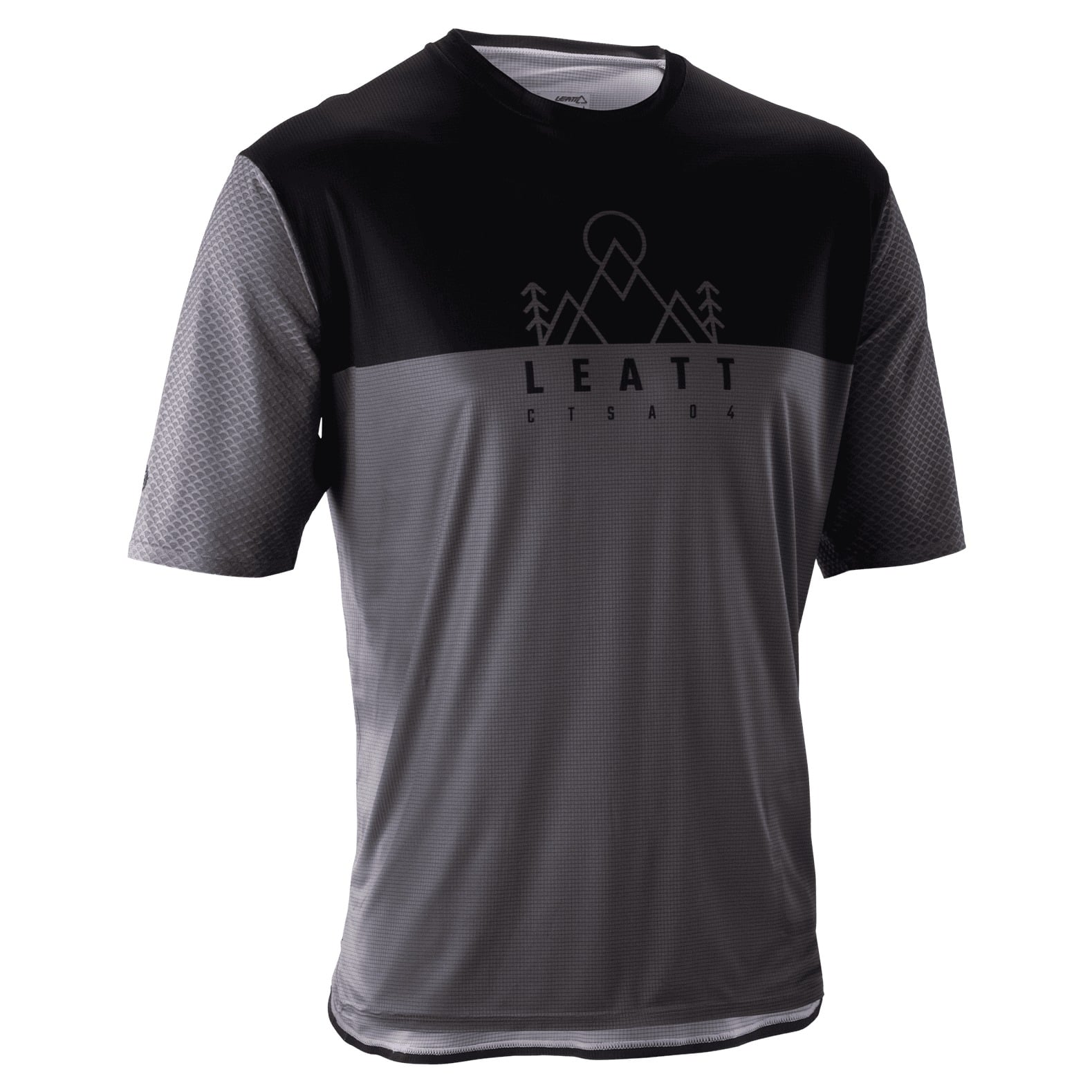 Tricou Leatt Mtb Trail 3.0 Ghost Black-S