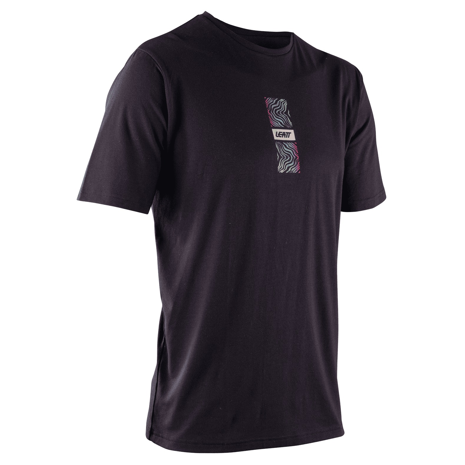 Tricou Leatt Core Black/Green-M