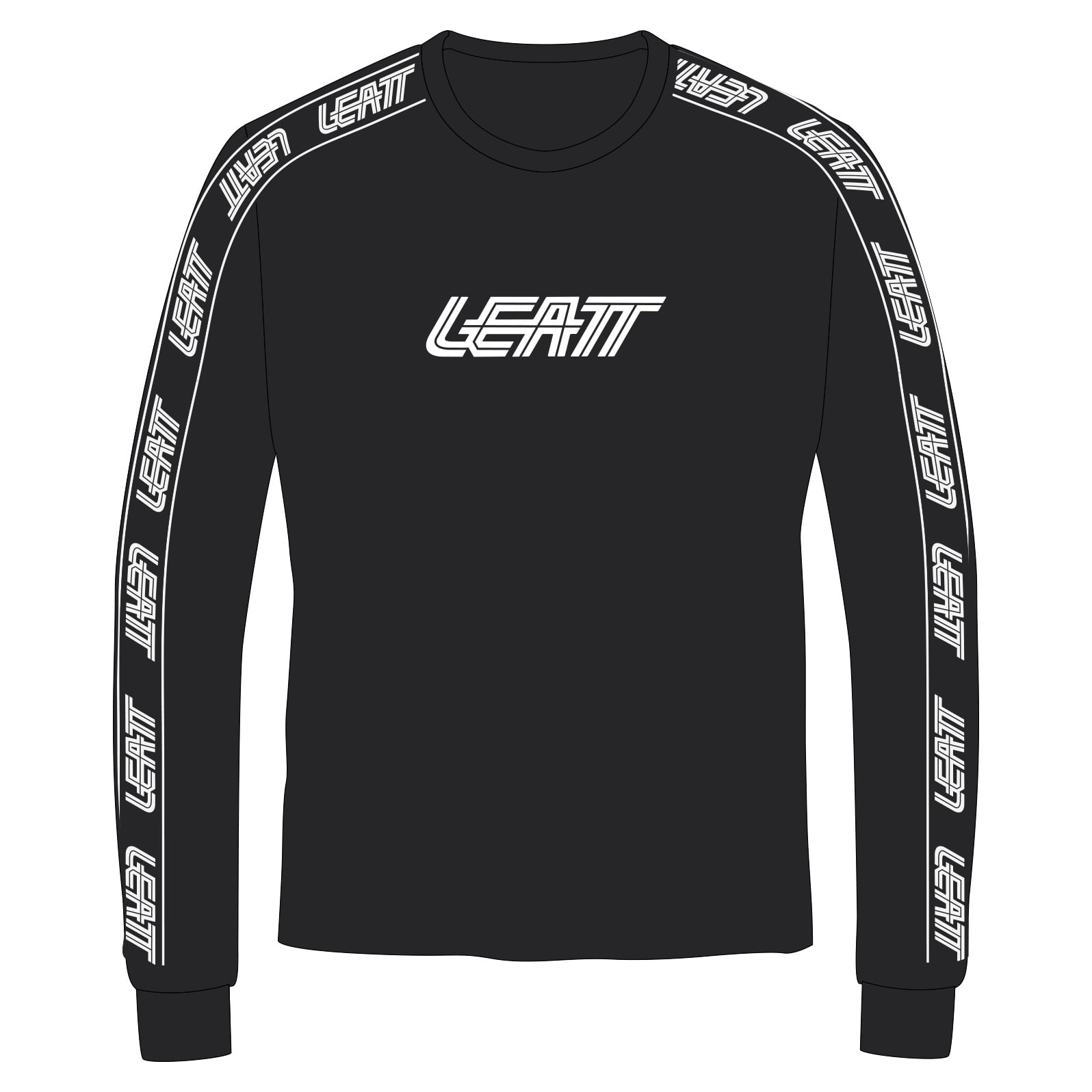 Bluza Leatt Tech T-Shirt Black-S