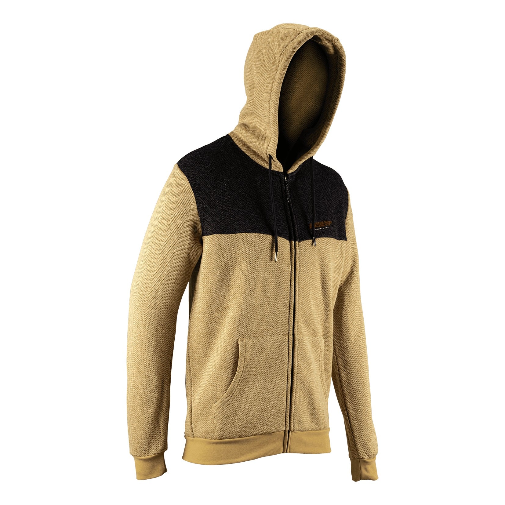 Hanorac Leatt Tech Zip-Hoodie Brass Brown-S