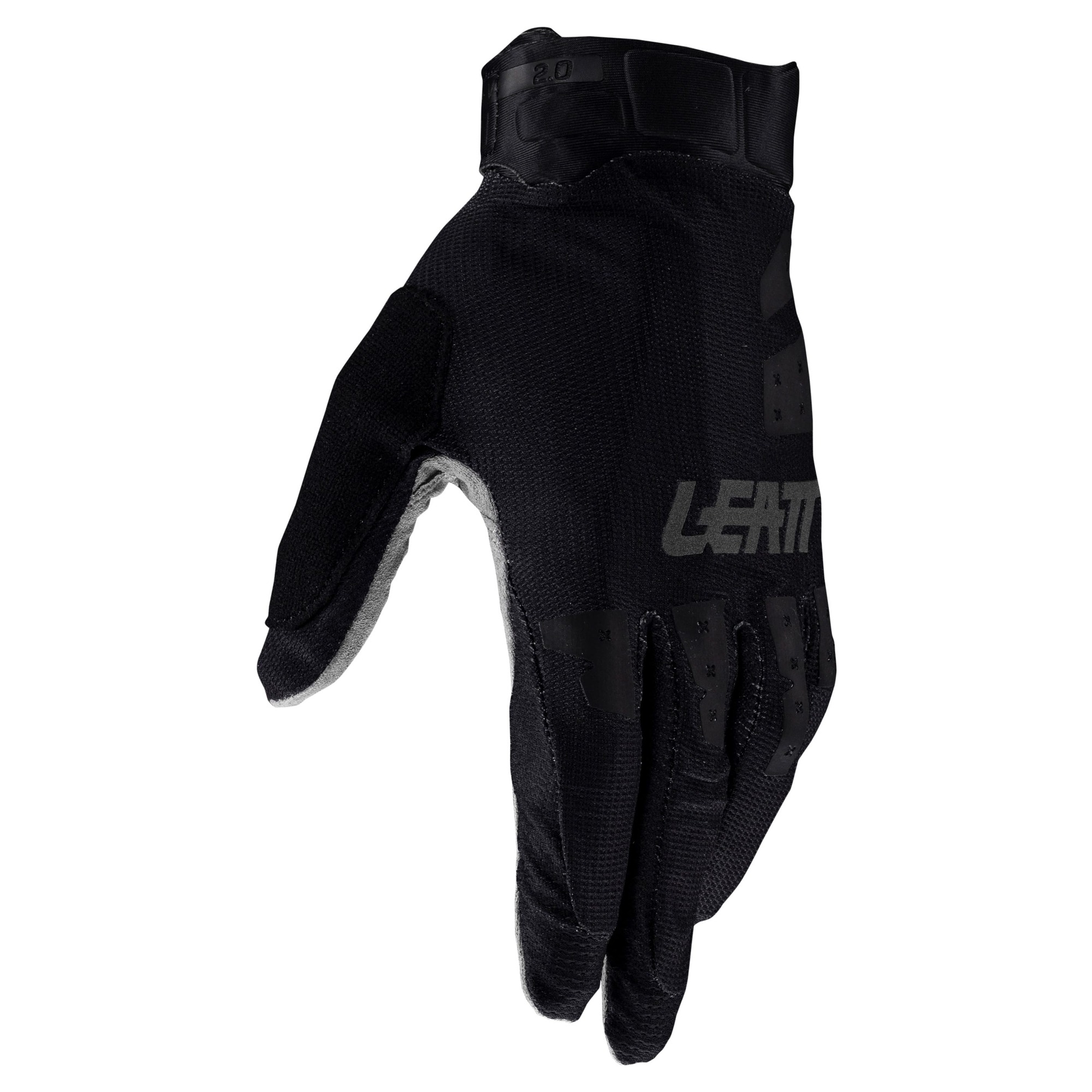 Manusi Leatt Mtb 2.0 X-Flow Stealth Black/Grey-S