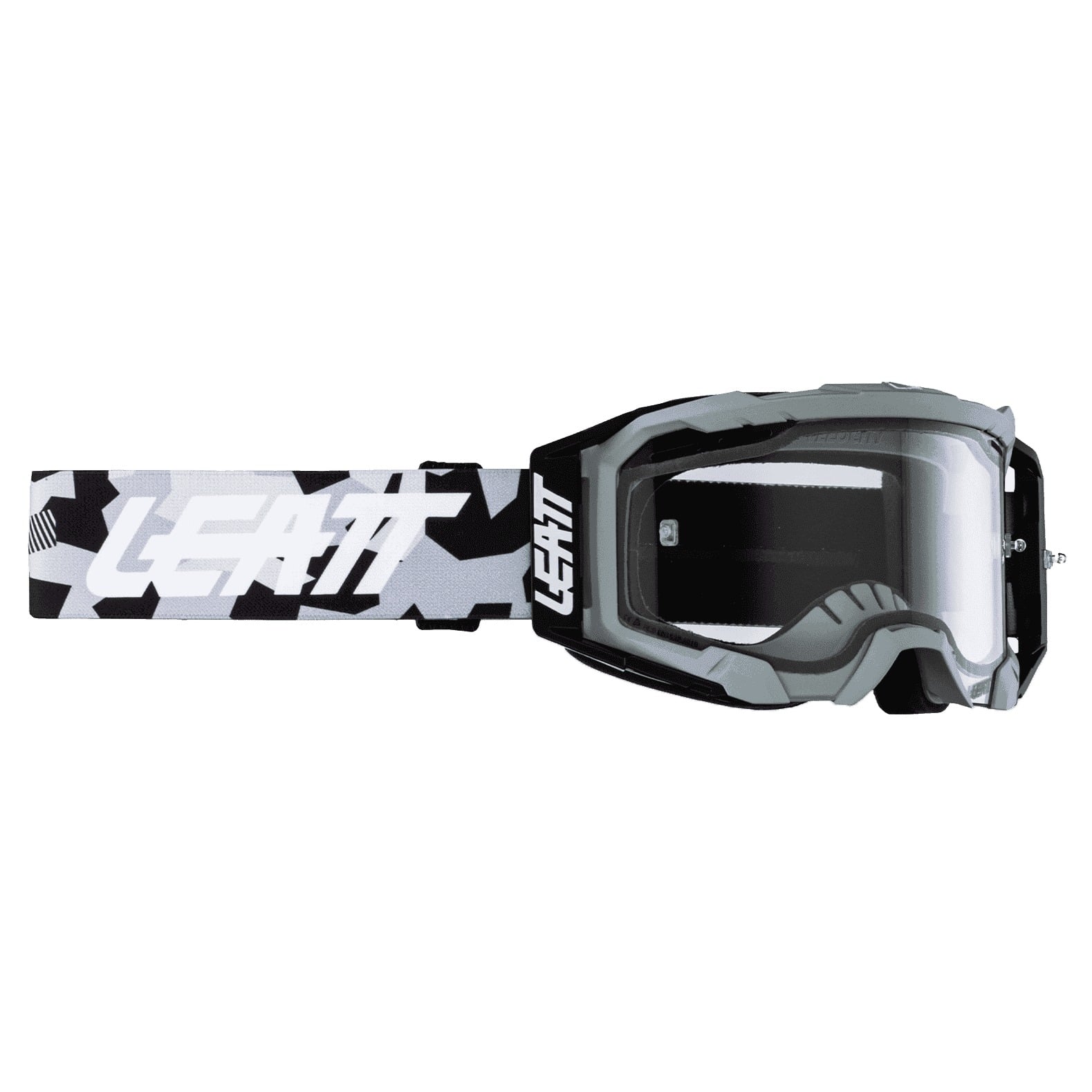 Ochelari Leatt Velocity 5.5 Enduro Forge Grey 83 Vlt Lentila Clear