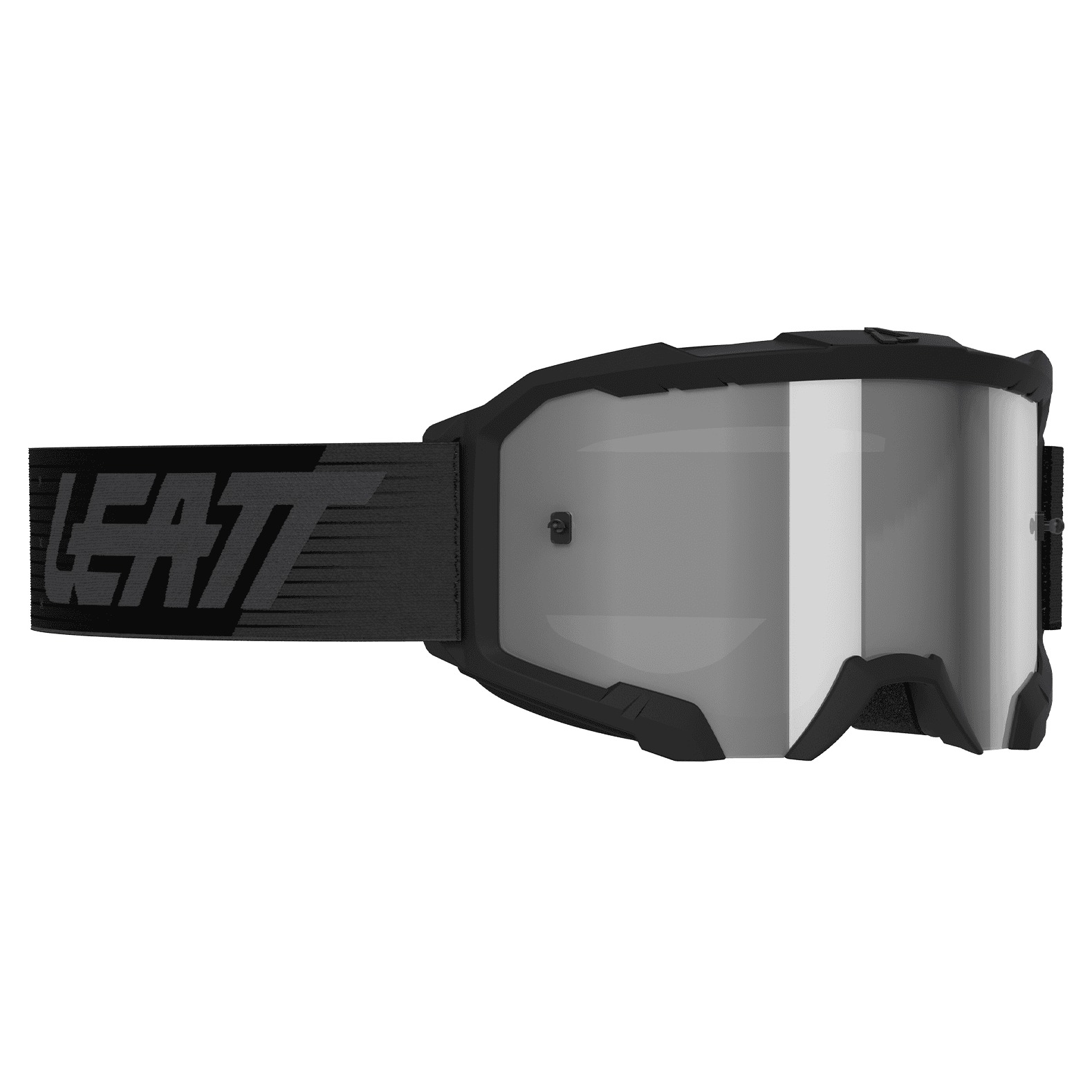 Ochelari Leatt Velocity 4.5 Iriz Stealth Black/Grey 50 Vlt Lentila Silver