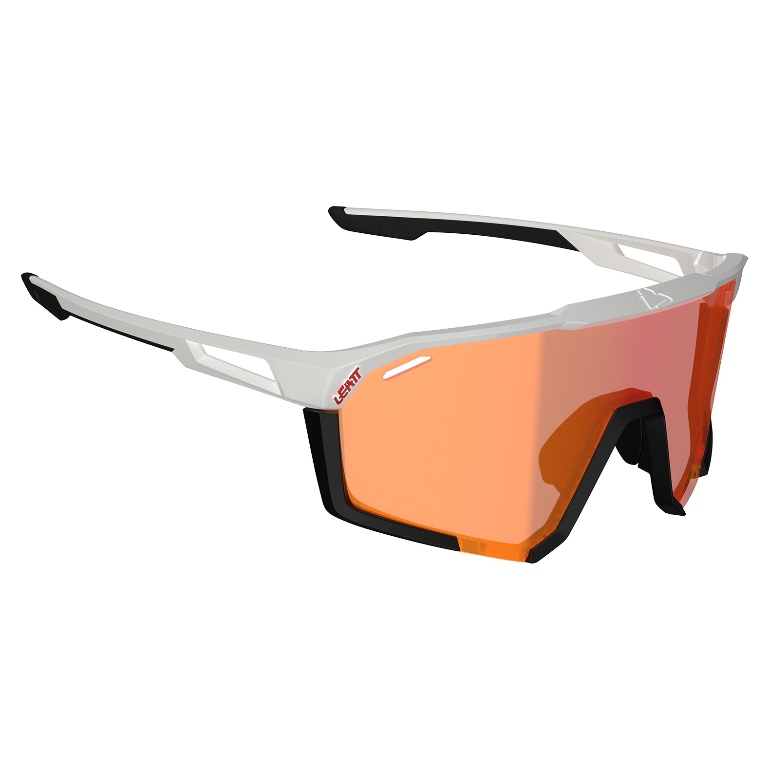 Ochelari Leatt Speedviz Pro Black/White Iriz 13 Vlt Lentila Cryztal Red
