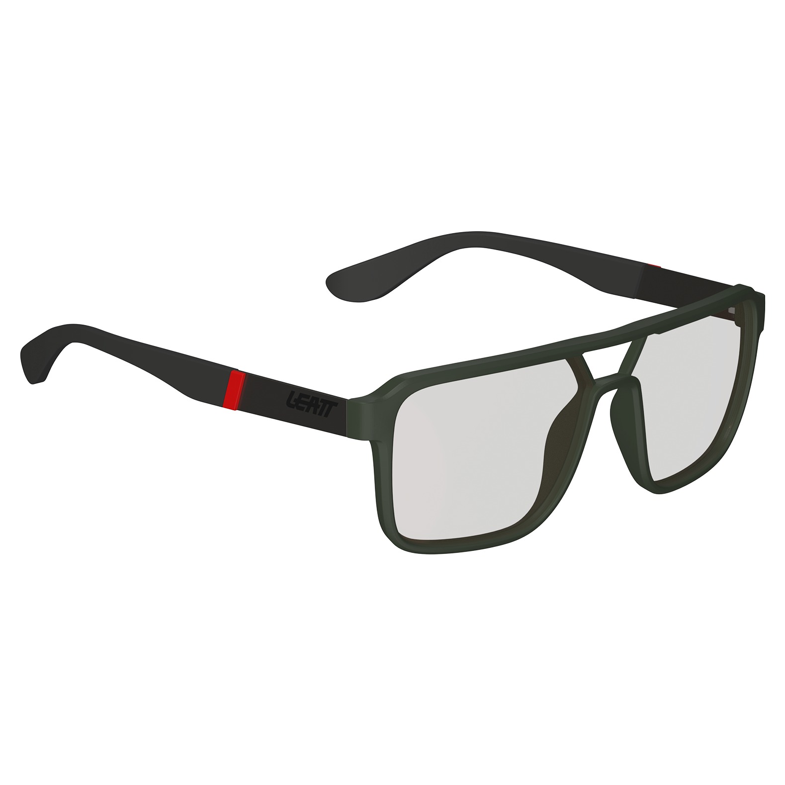 Ochelari Leatt Theviz Pyrenees Satin Green 34 Vlt Lentila Polarized Silver