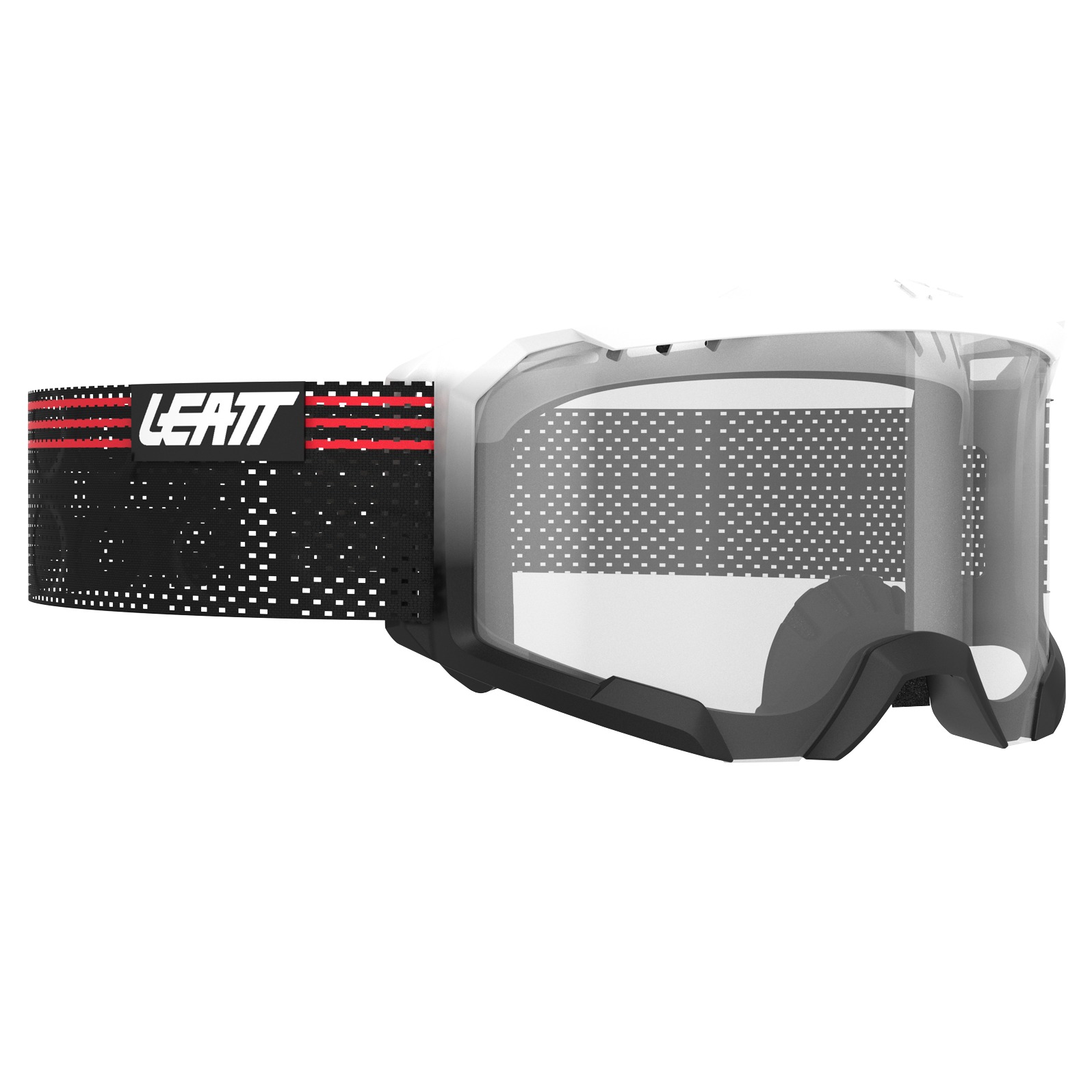 Ochelari Leatt Velocity 4.0 Mtb X-Flow Iriz White 50 Vlt Lentila Silver