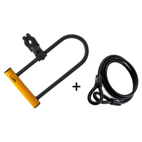 Antifurt Luma Enduro 35 Hu 320 Cu Suport Sopmulti C4 Plus Bucla Portocaliu
