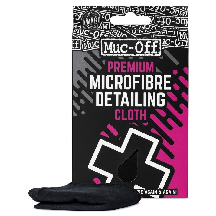 Prosop Muc-Off Premium Din Microfibra Pentru Detailing Negru