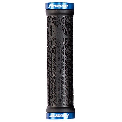 Mansoane Reverse Stamp Lock-On 135/30Mm Negru/Albastru