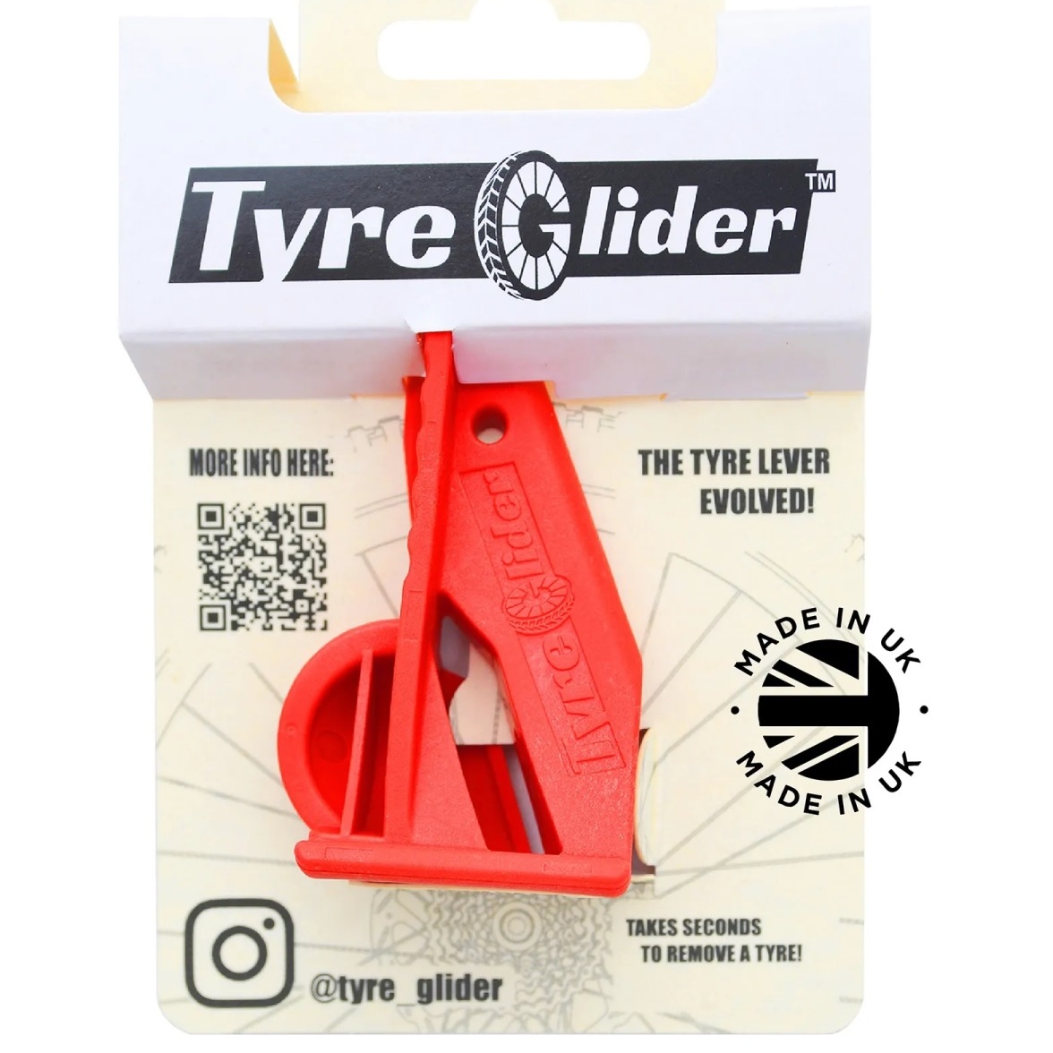 Levier Tyre Glider Pentru Anvelope Rosu Rosu
