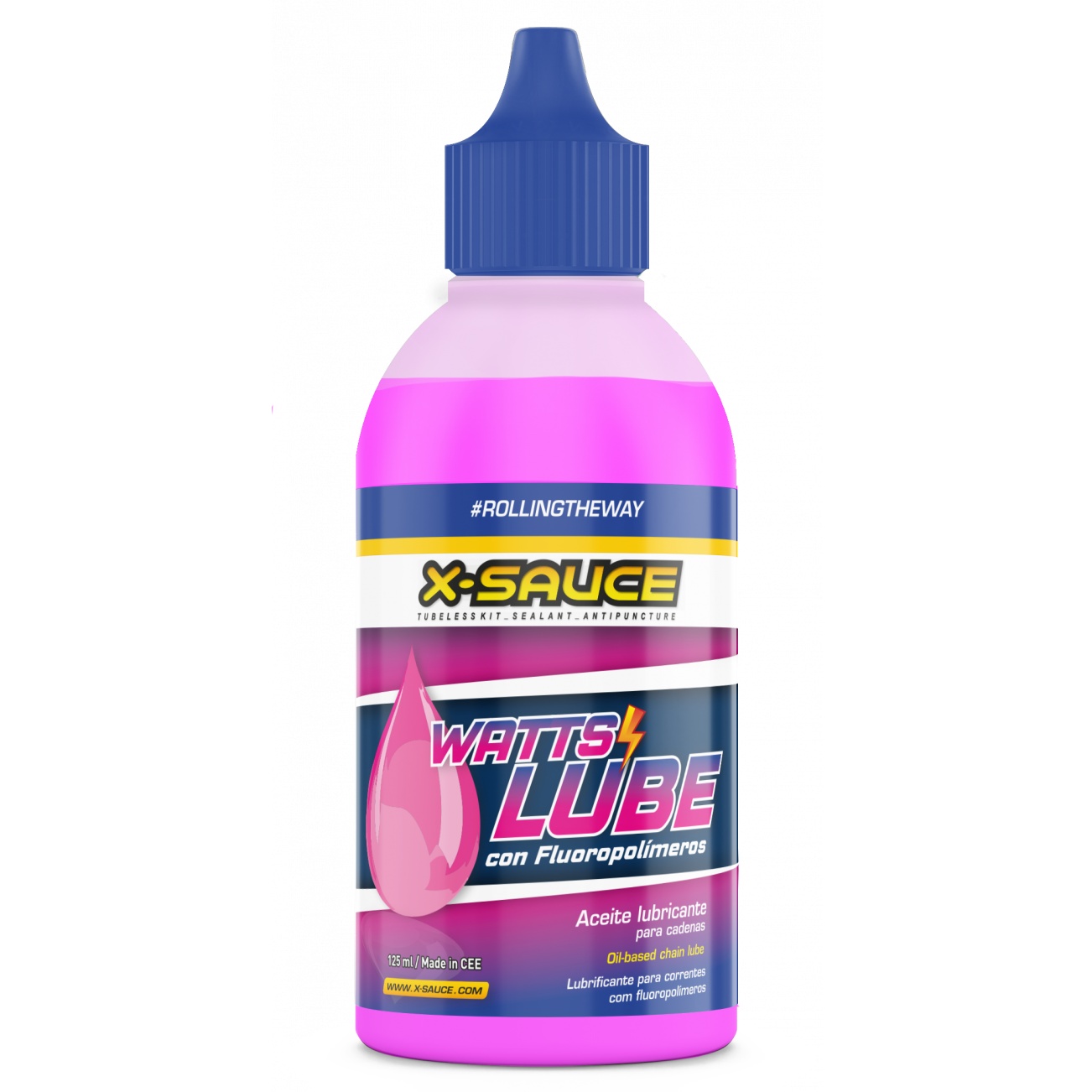 Lubrifiant Gel Lant X-Sauce Watts Lube Inovativ 125 Ml