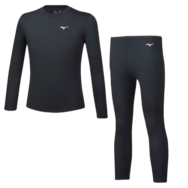 Set bluza si pantaloni de corp copii Mizuno Mid-Negru-128