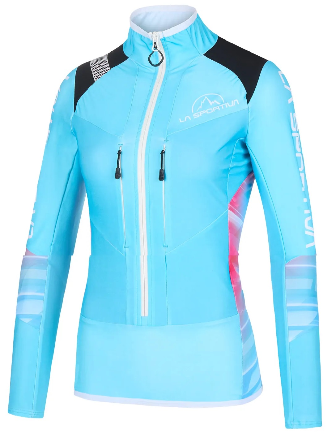 Jacheta dama La Sportiva Stratos V Racing-Bleumarin/Negru-S
